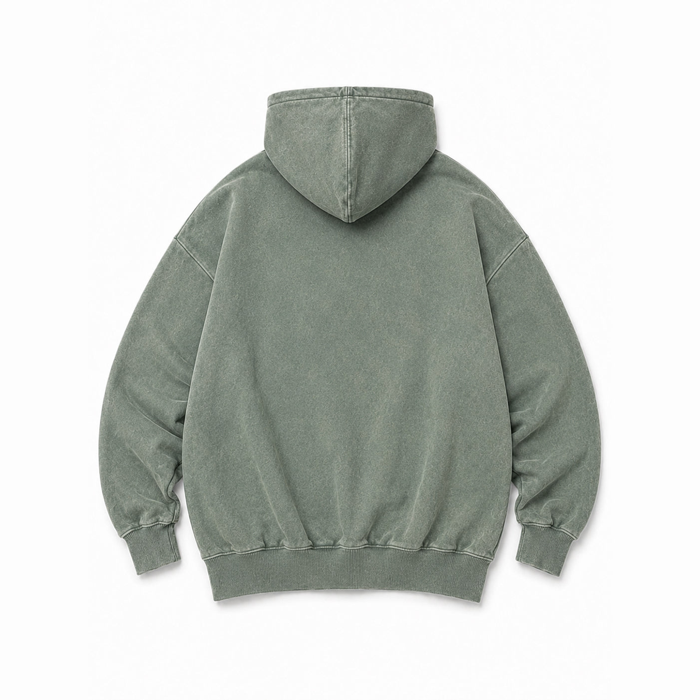 Poleron Hoodie Acid Wash Kanji Basic
