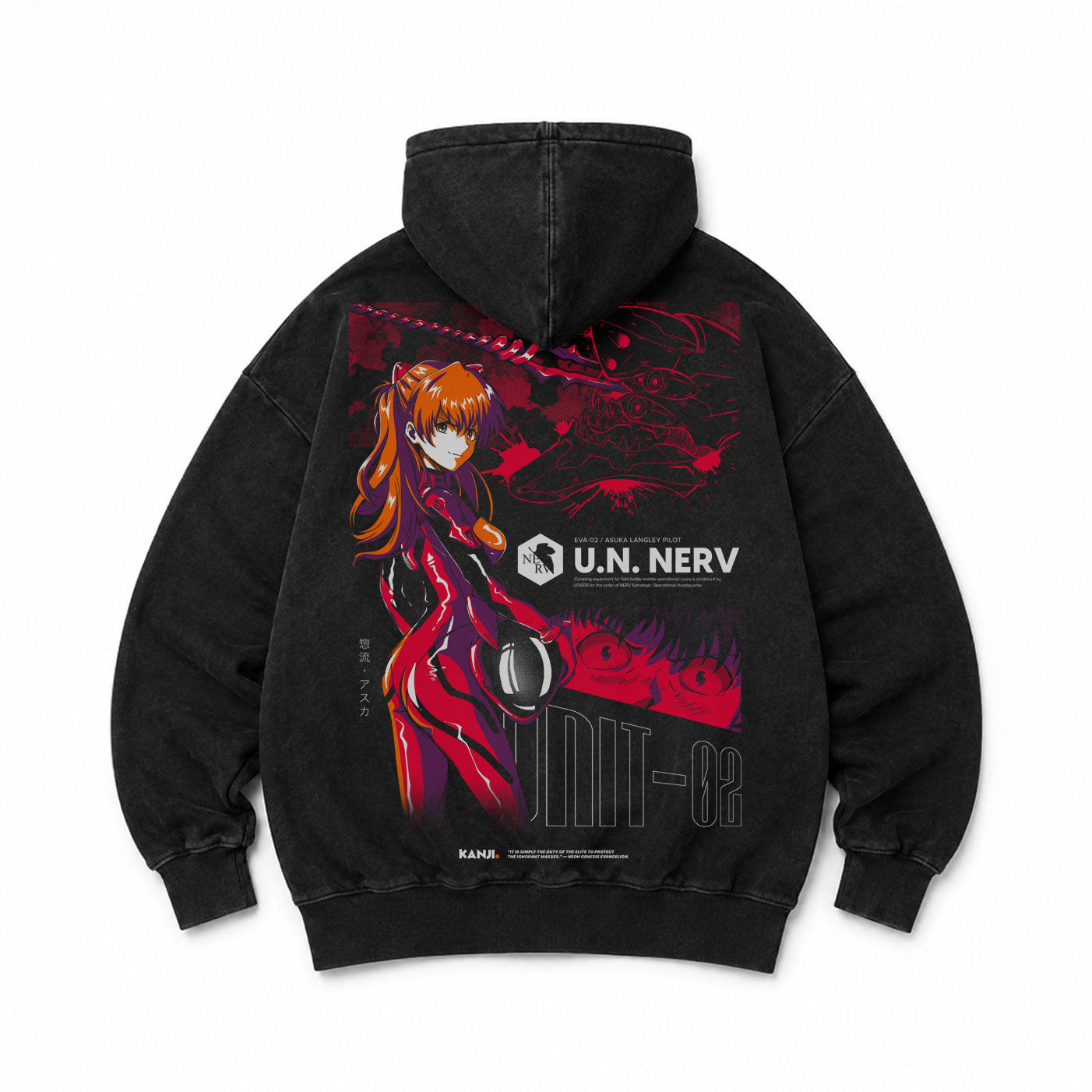 Poleron Hoodie Evangelion #4