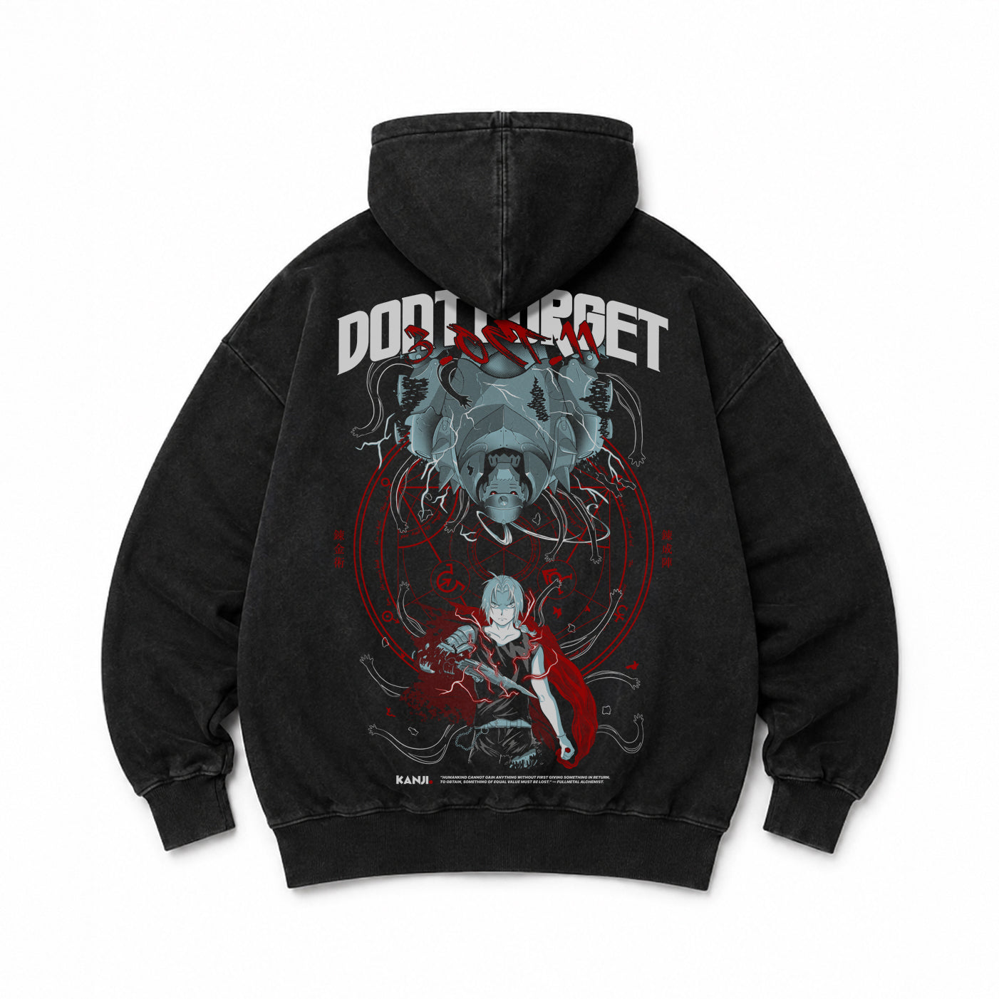 Poleron Hoodie Fullmetal Alchemist #1
