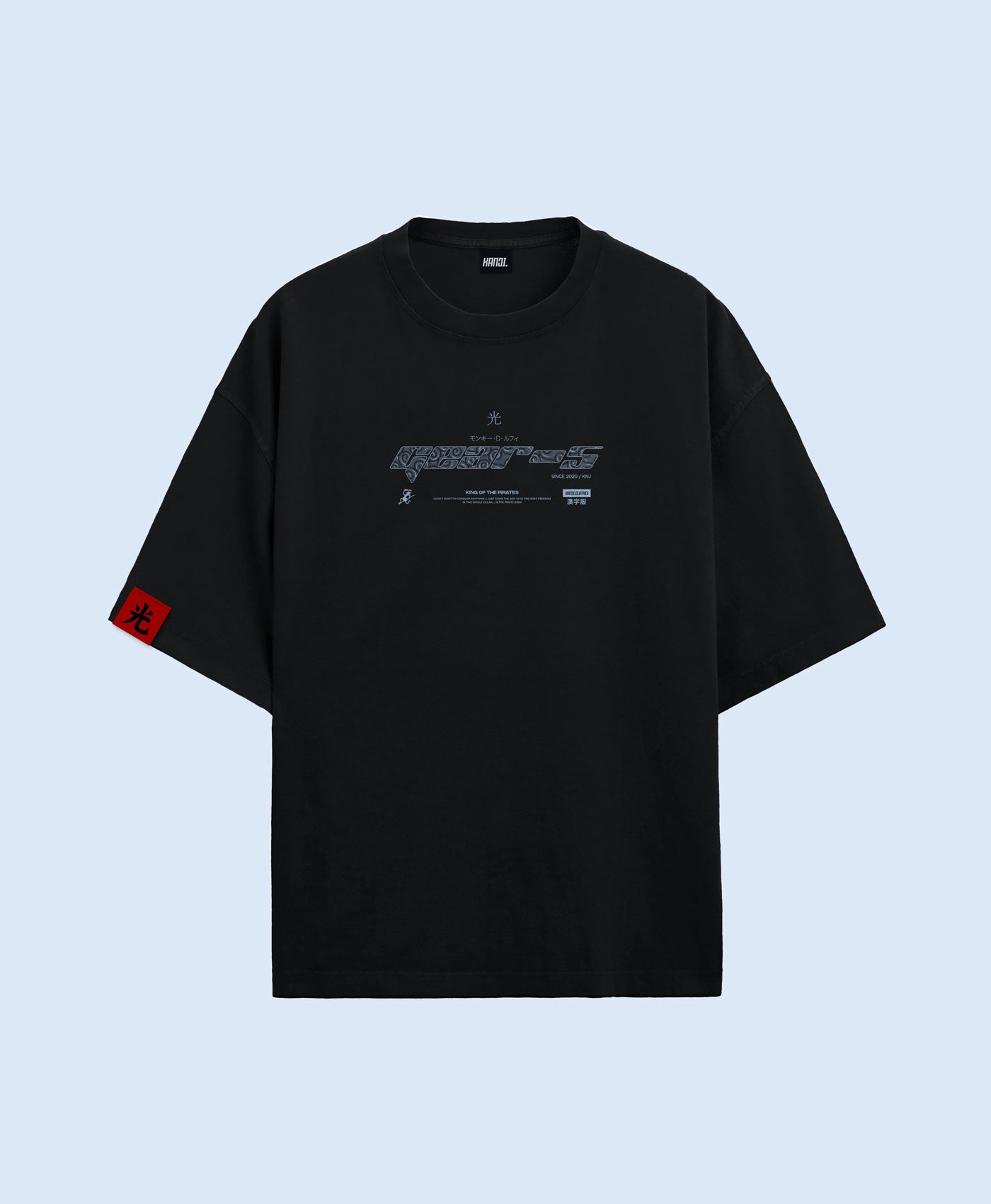 Polera Oversize Anime One Piece Luffy