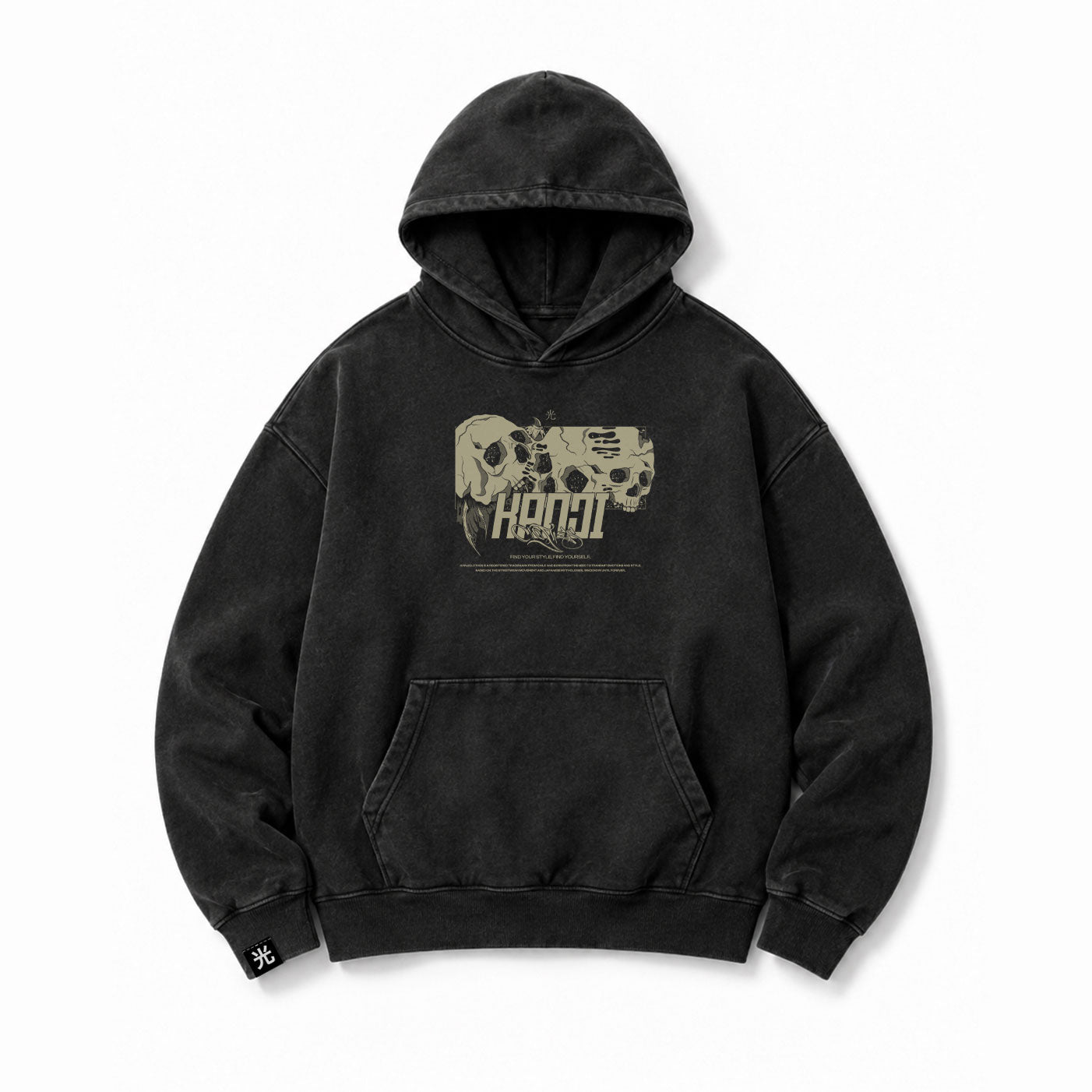 Hoodie Poleron Japones Calavera