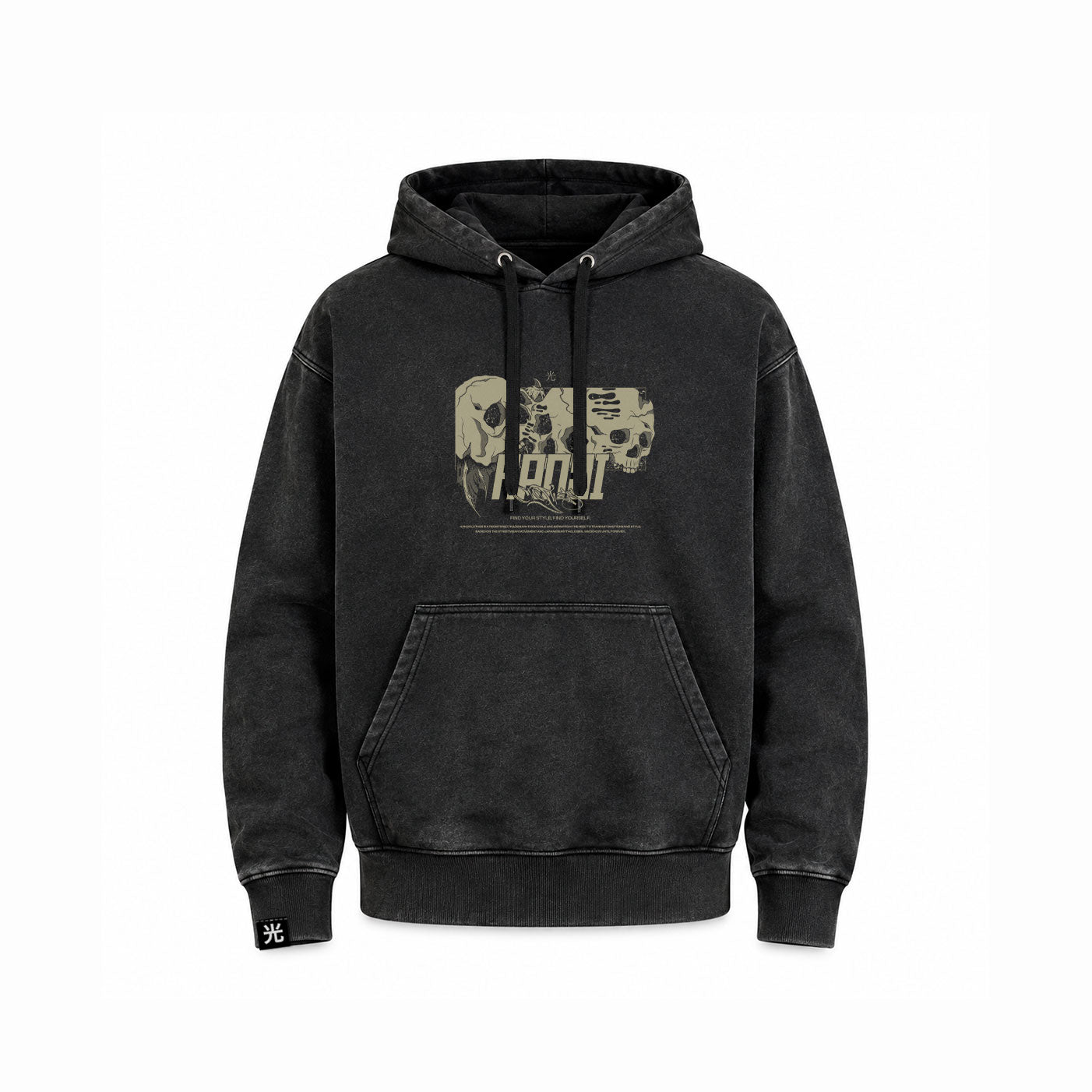 Hoodie Poleron Japones Calavera