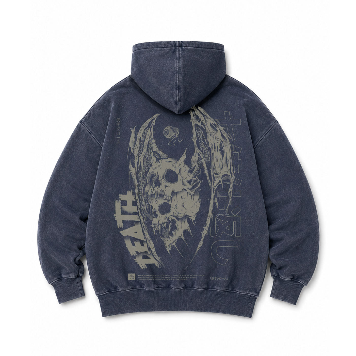 Hoodie Poleron Japones Calavera