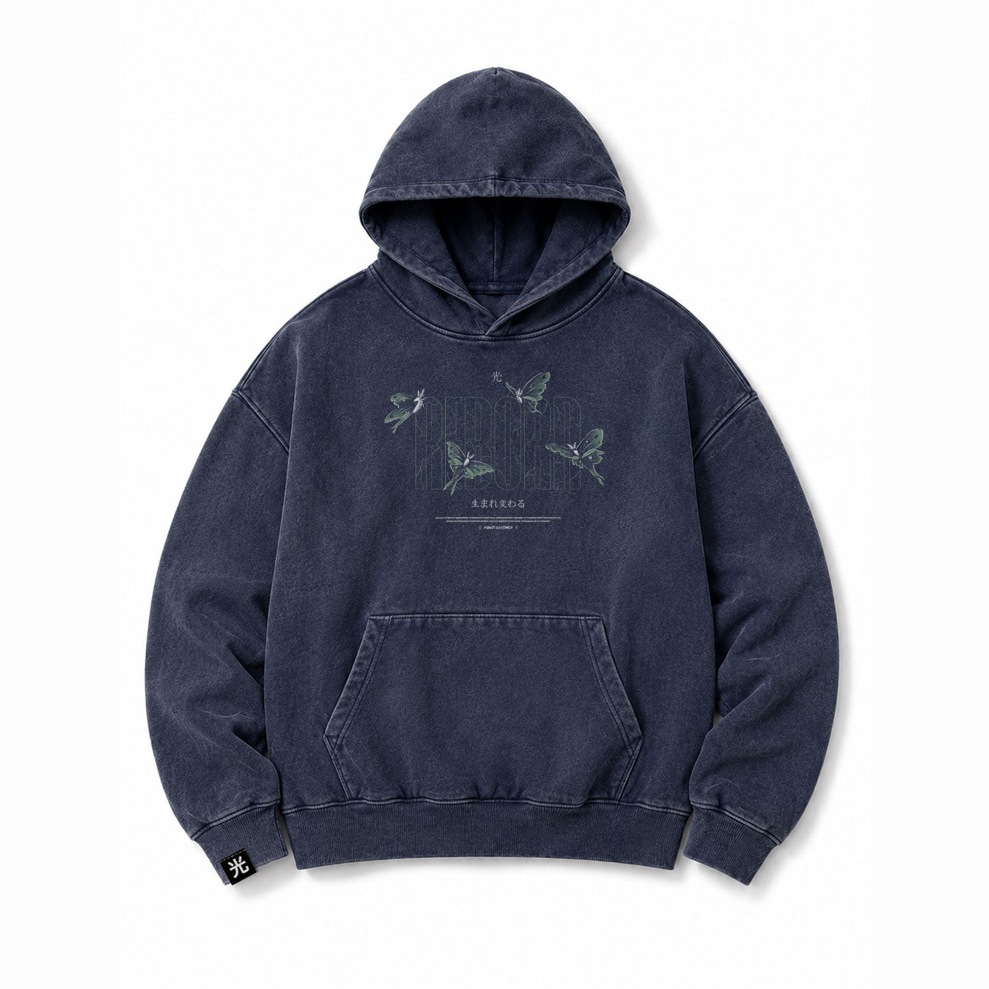 Hoodie Poleron Japones Mascara Polilla
