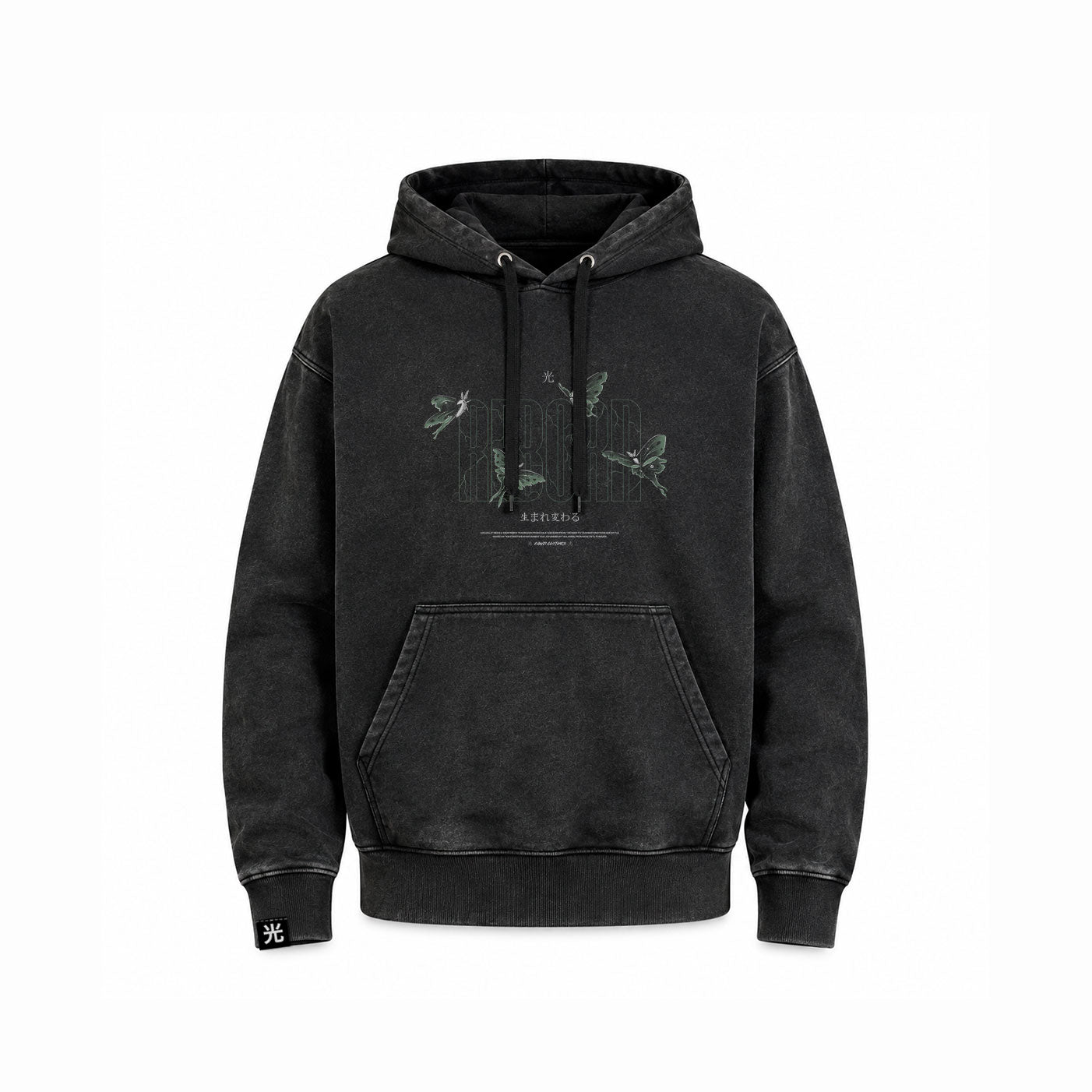 Hoodie Poleron Japones Mascara Polilla