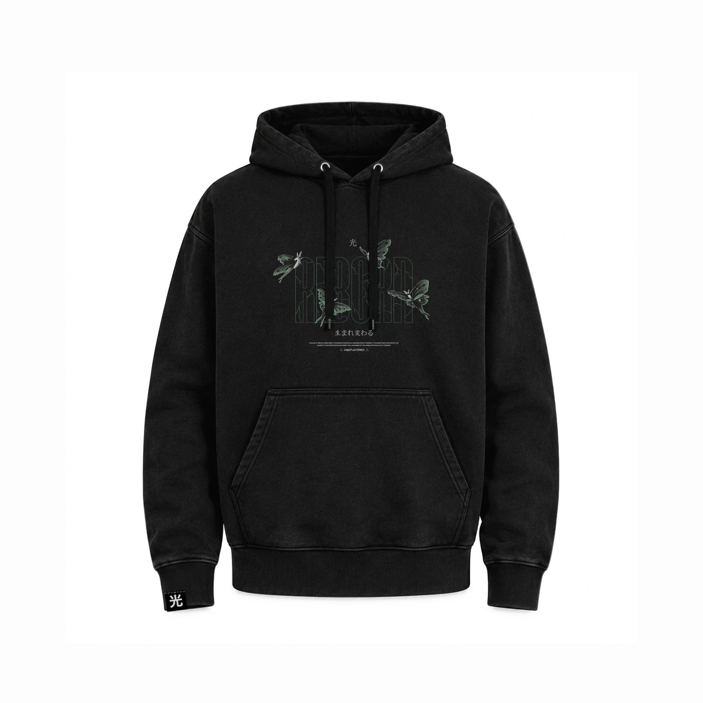 Hoodie Poleron Japones Mascara Polilla
