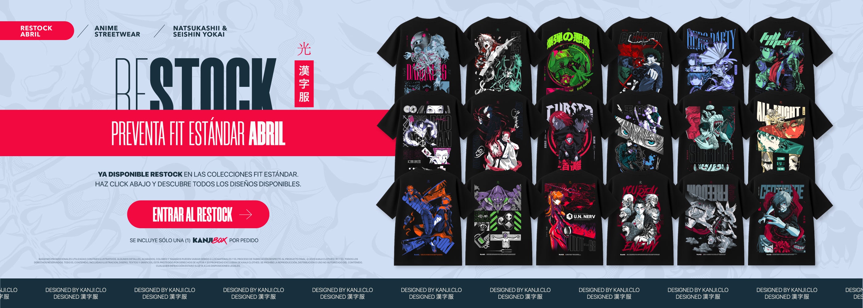 Banner Restock Fit Estándar