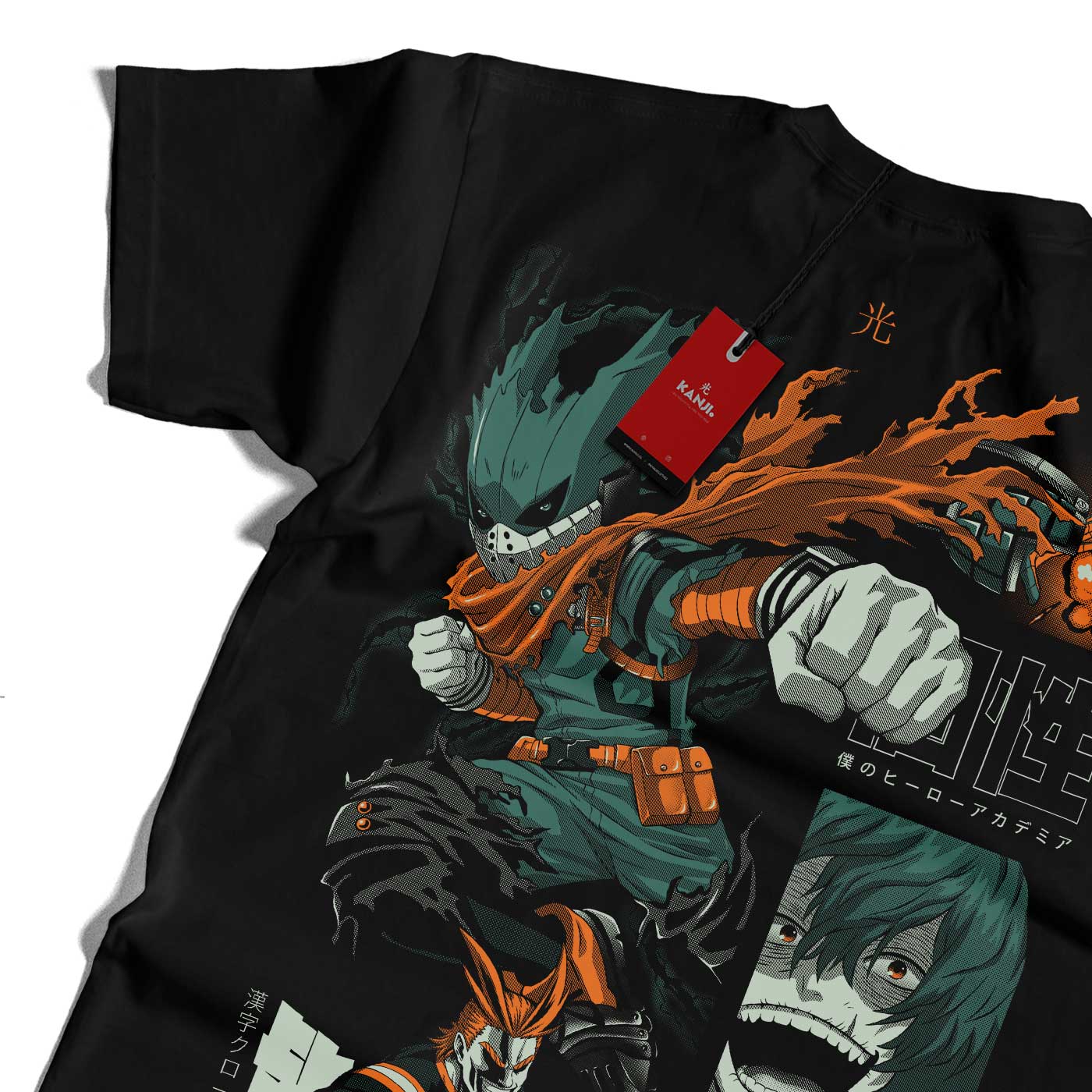 Polera de Anime con diseño Boku no Hero