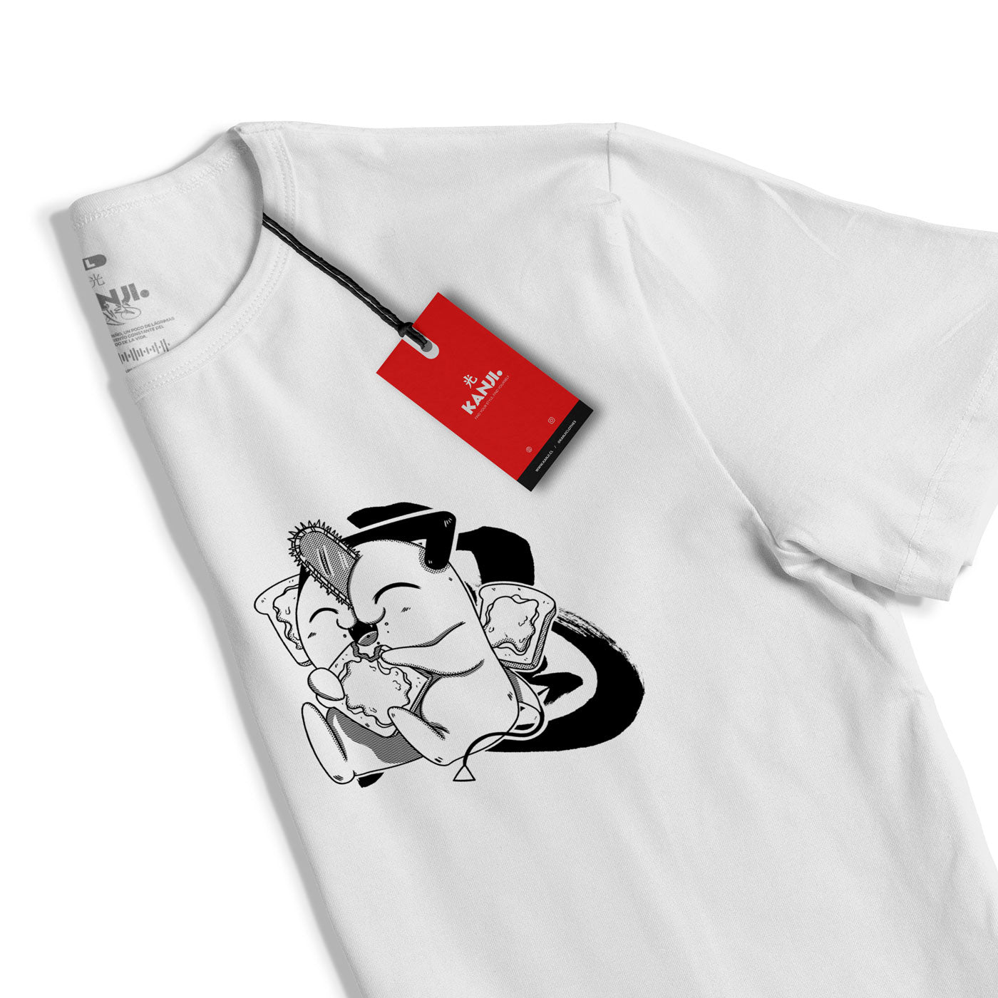 Polera anime con diseño Chainsaw Man 2