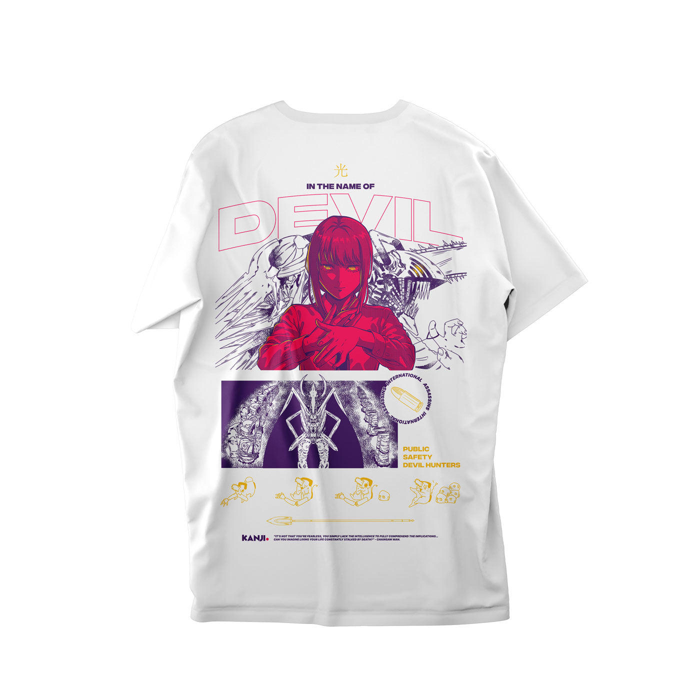 Polera Anime Chainsaw Man