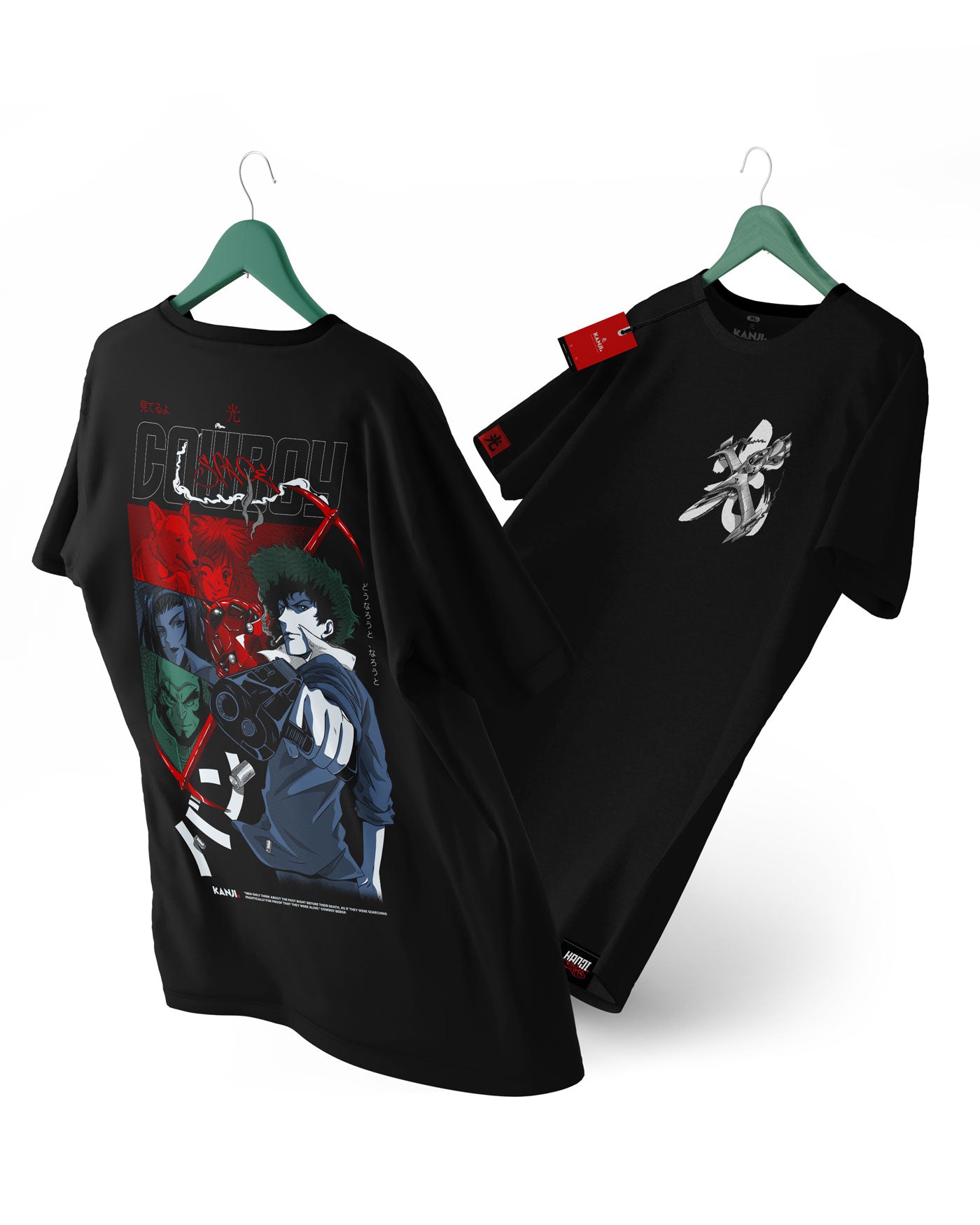 Polera anime con diseño Cowboy Bebop