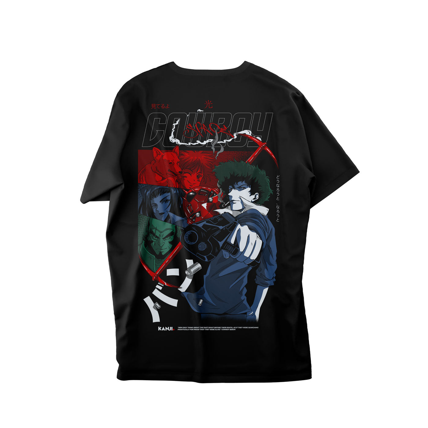 Polera anime con diseño Cowboy Bebop