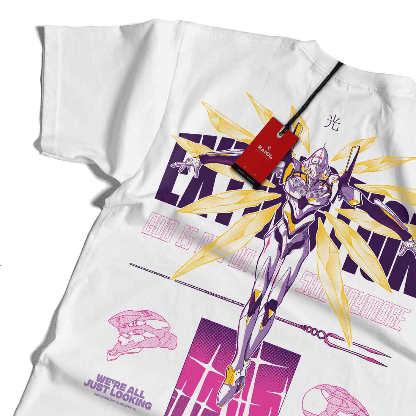 Polera anime con diseño Evangelion 2