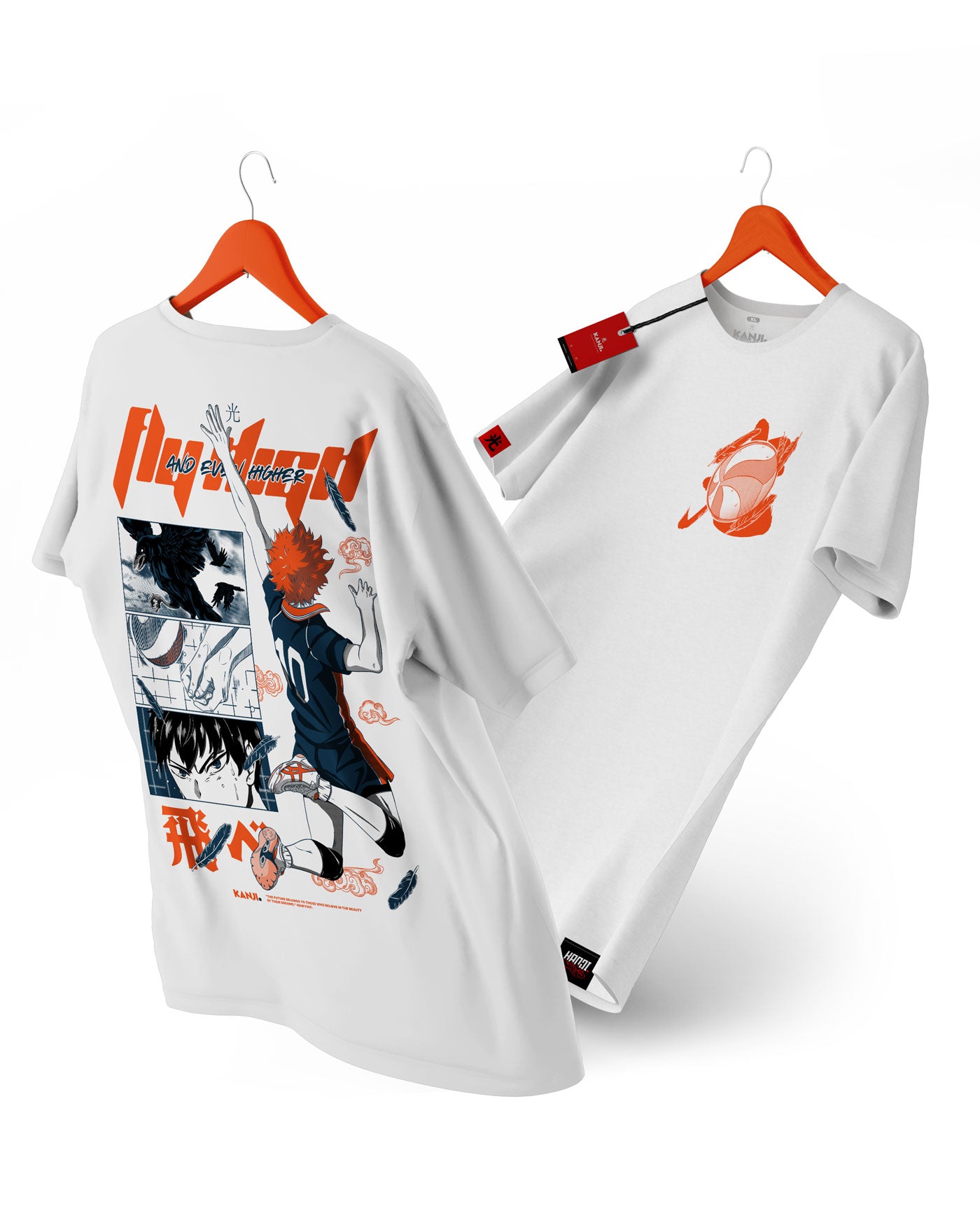 Polera anime con diseño Haikyu 1