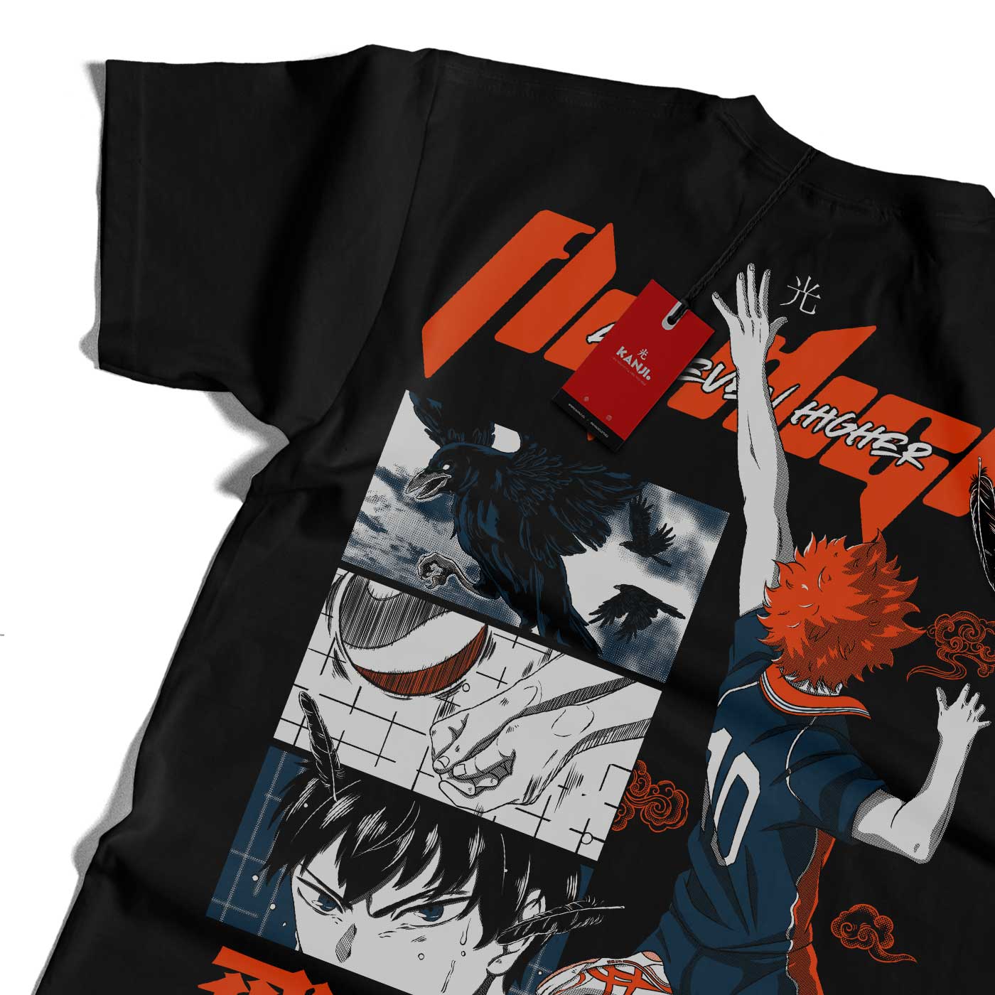 Polera anime con diseño Haikyu 1