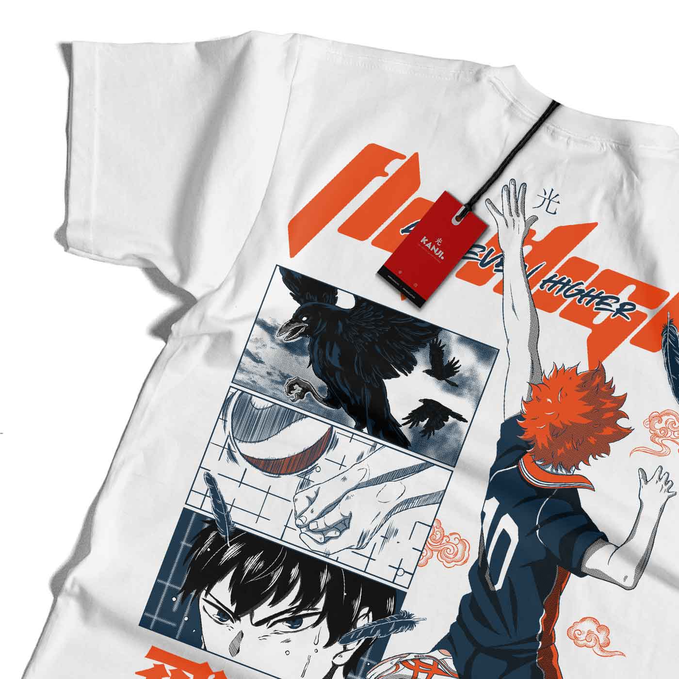 Polera anime con diseño Haikyu 1