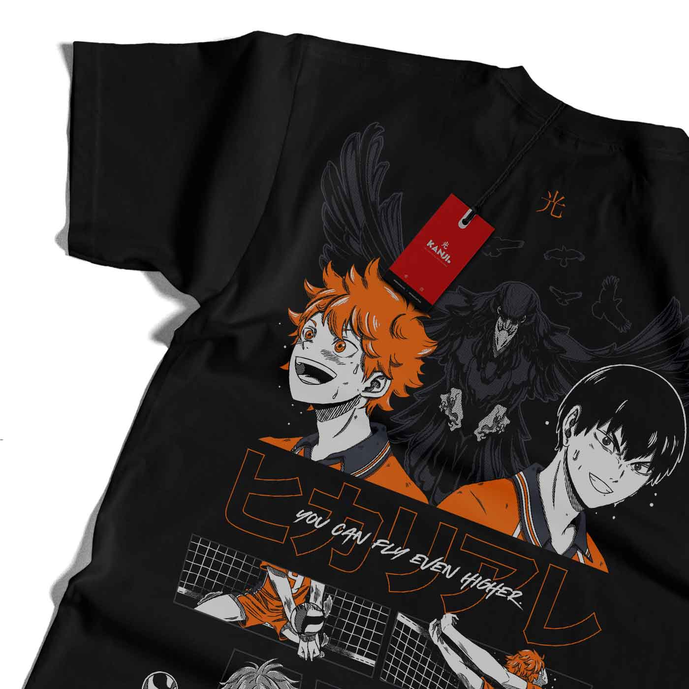 Polera anime con diseño Haikyu 2