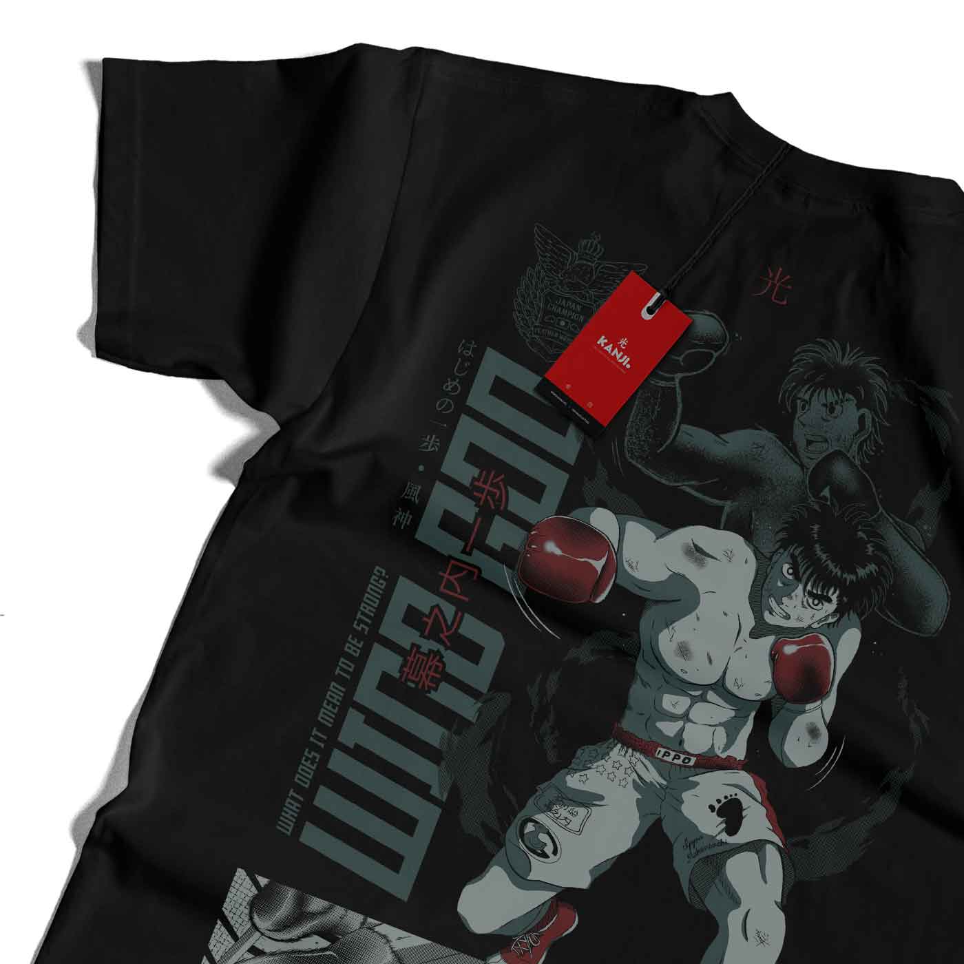 Polera anime con diseño Hajime no Ippo