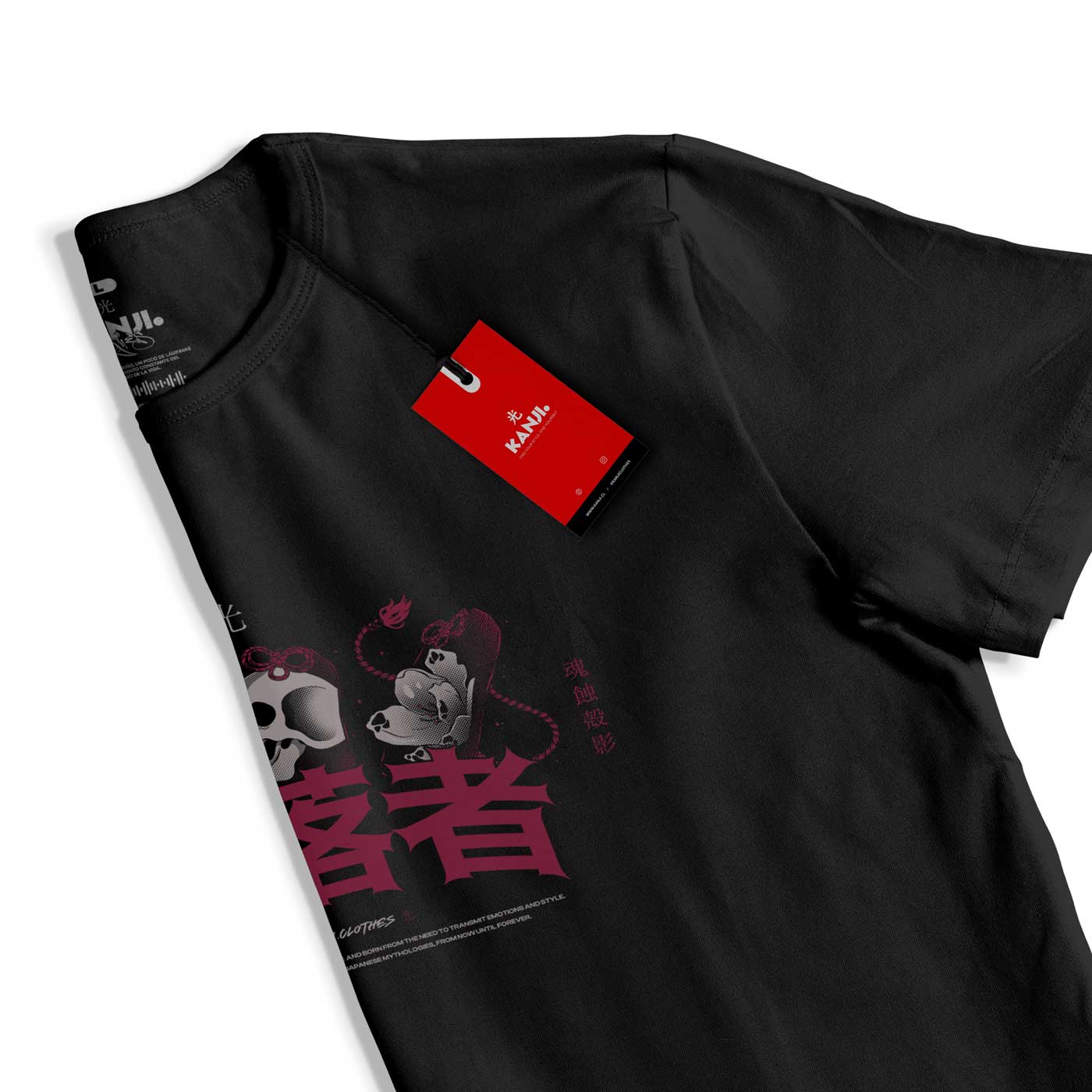 Polera Japonesa Oni Noh MAscaras
