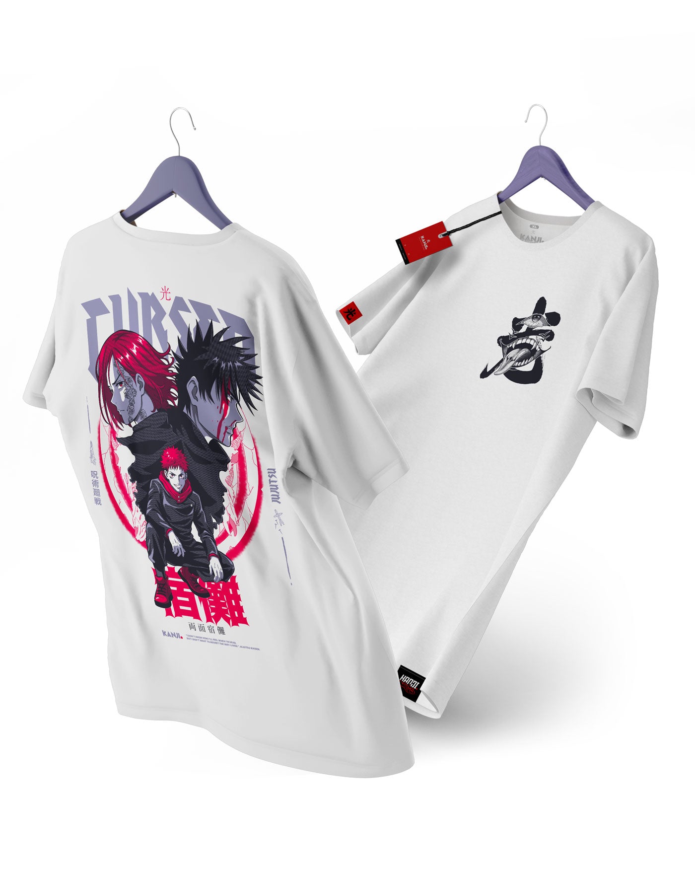 Polera anime con diseño Jujutsu Kaisen 2