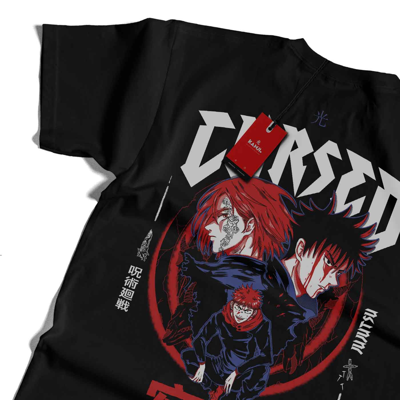 Polera anime con diseño Jujutsu Kaisen 2