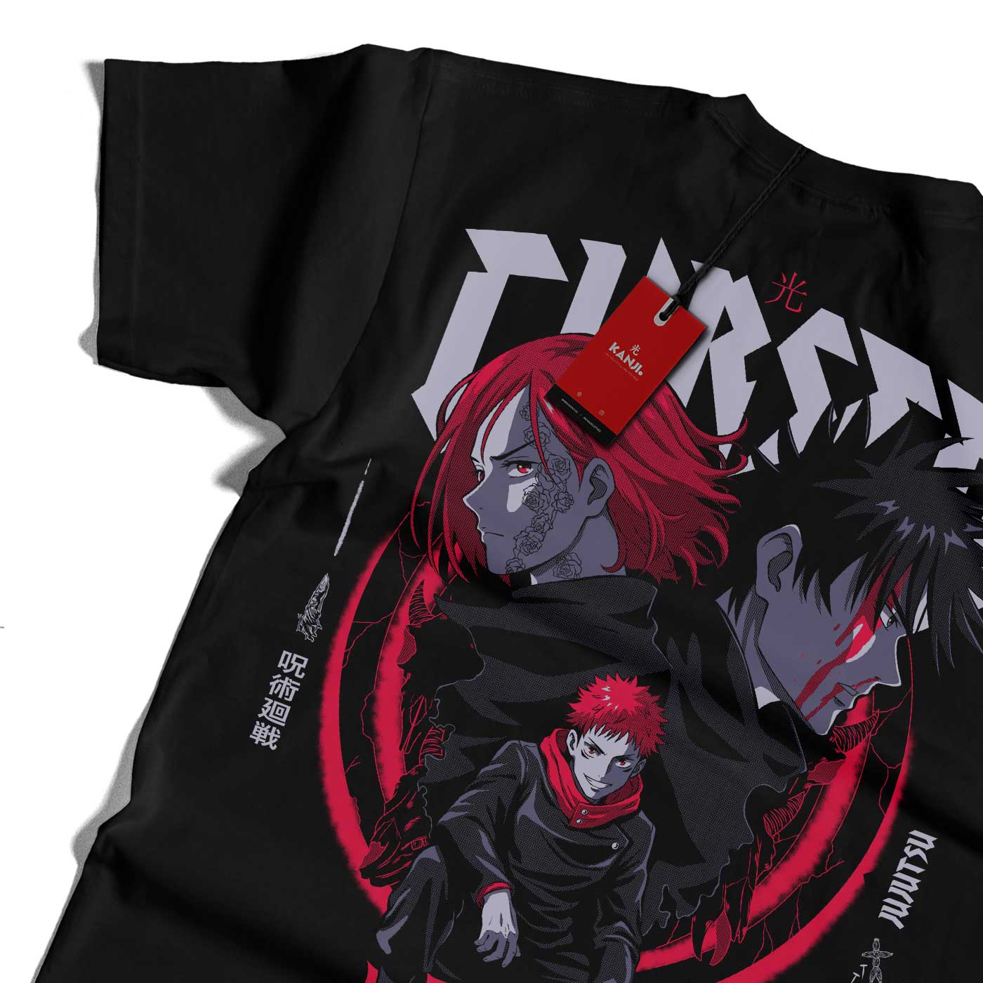 Polera anime con diseño Jujutsu Kaisen 2