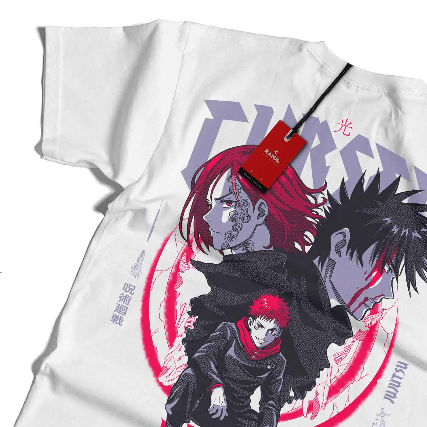 Polera anime con diseño Jujutsu Kaisen 2