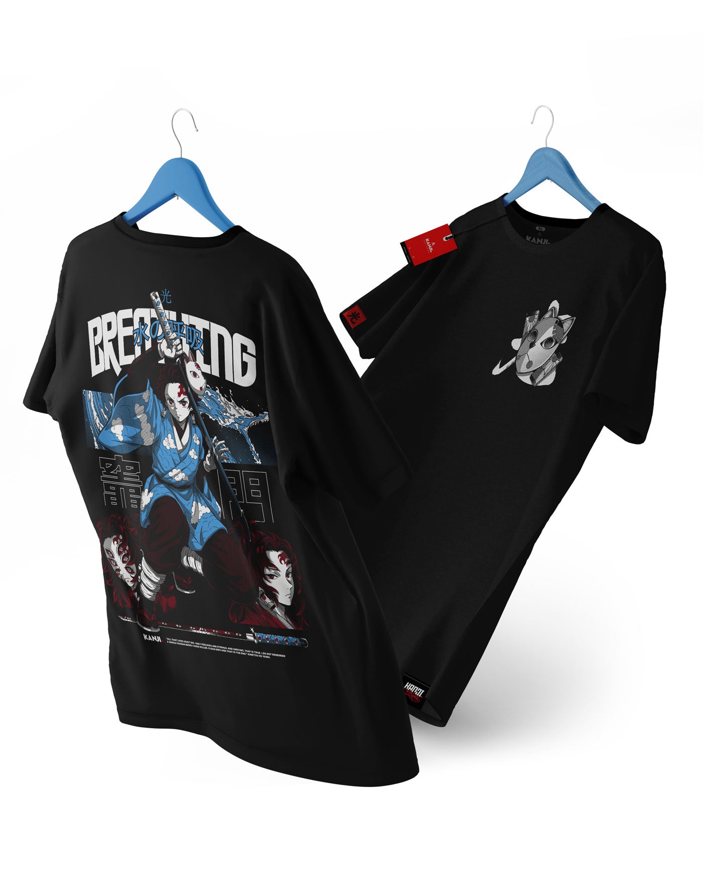Polera anime con diseño Kimetsu no Yaiba 2