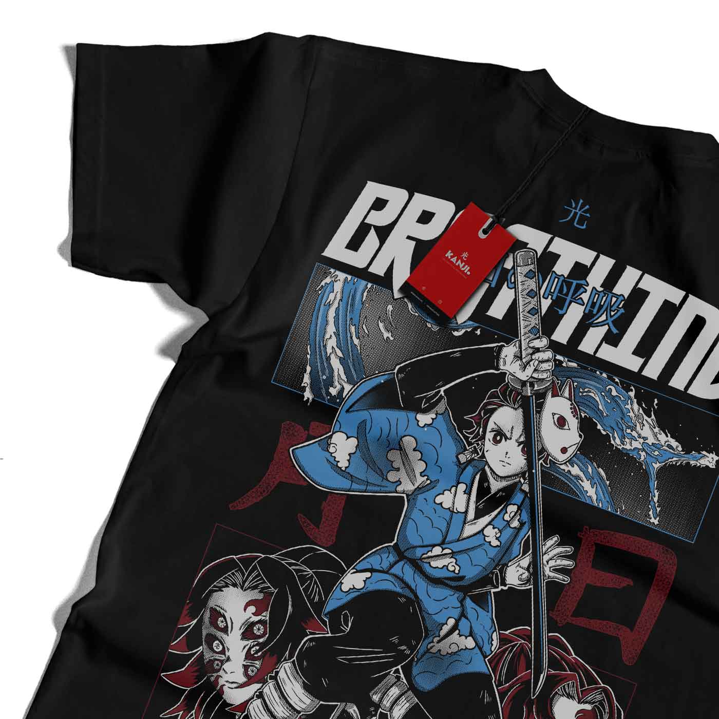 Polera anime con diseño Kimetsu no Yaiba 2