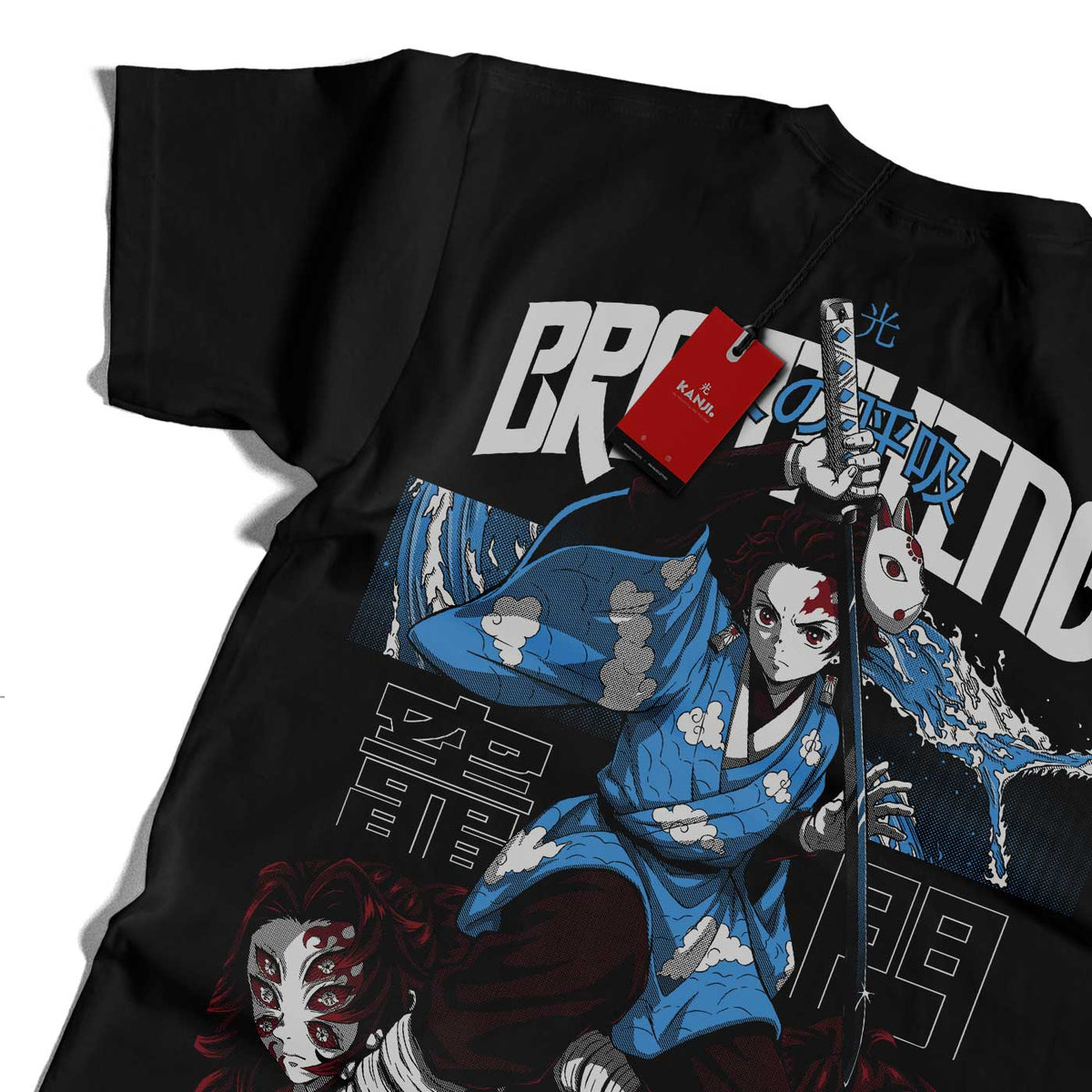 Polera anime con diseño Kimetsu no Yaiba 2
