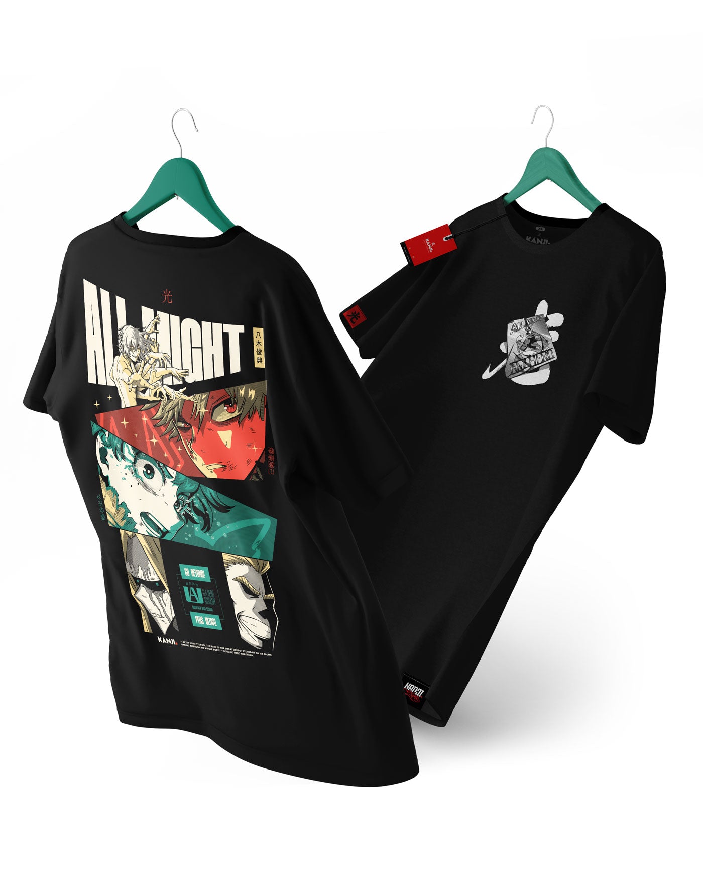 Polera de anime con diseño de My Hero Academia