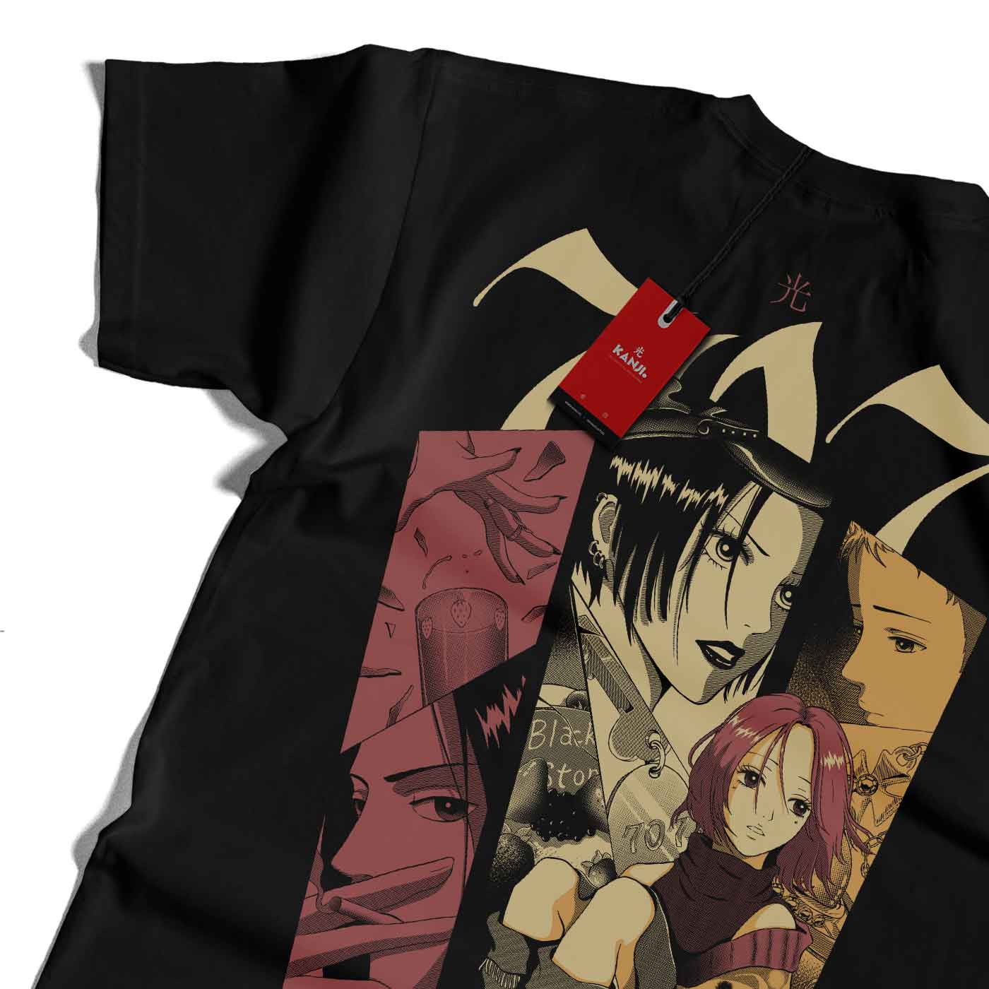 Polera de anime con diseño de Nana