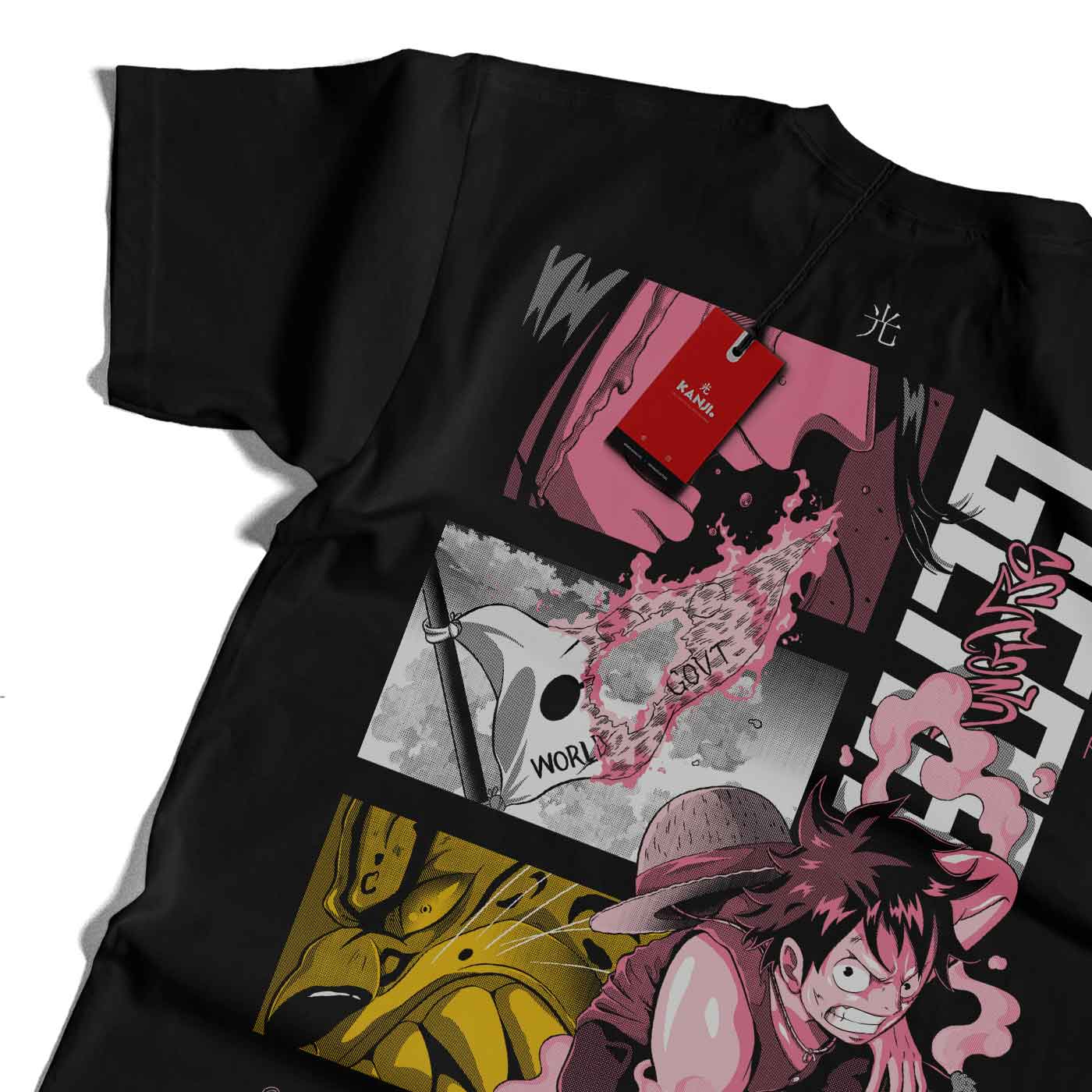 Polera Anime One Piece #color_negro