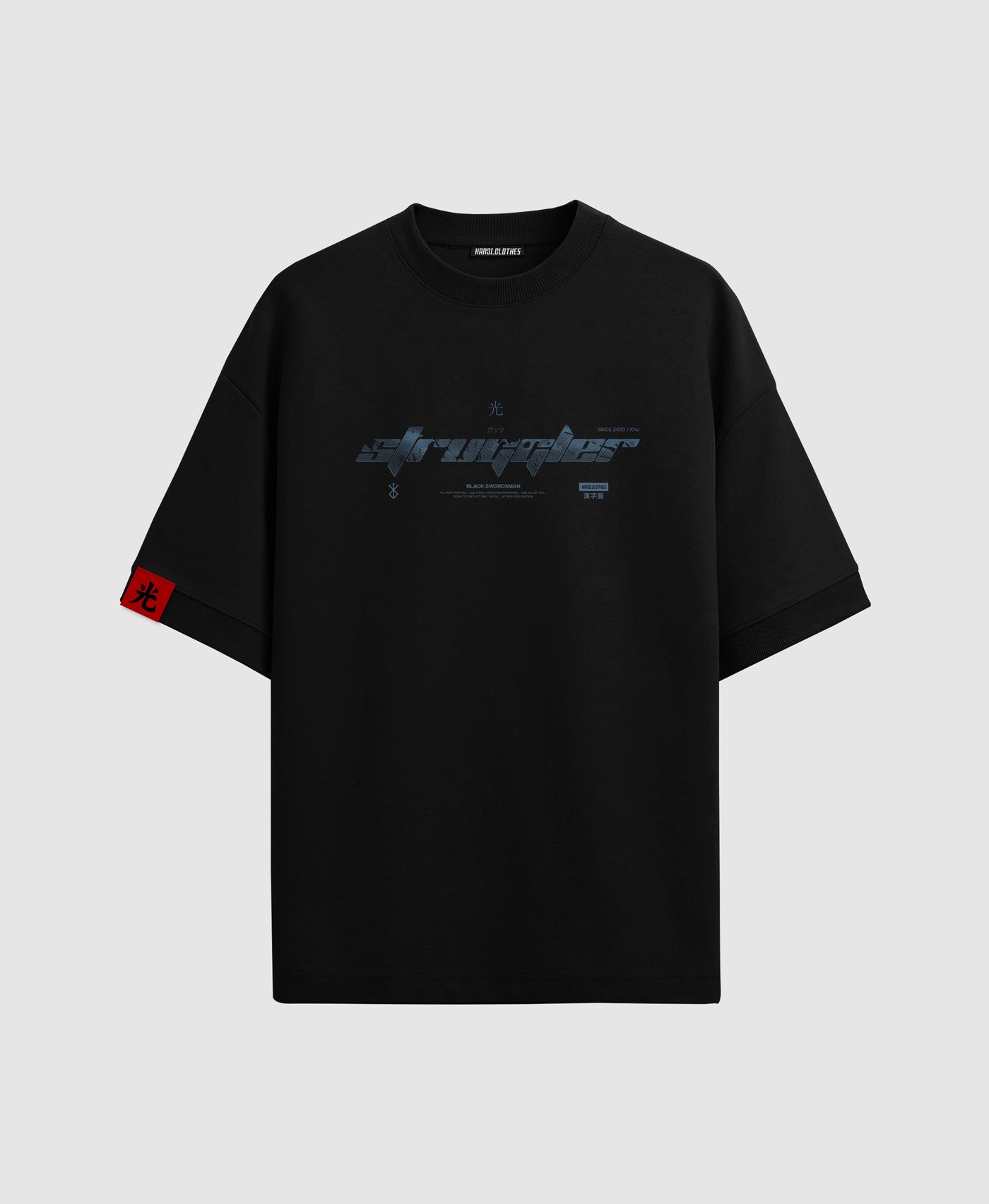Polera Oversize Anime Berserk Guts