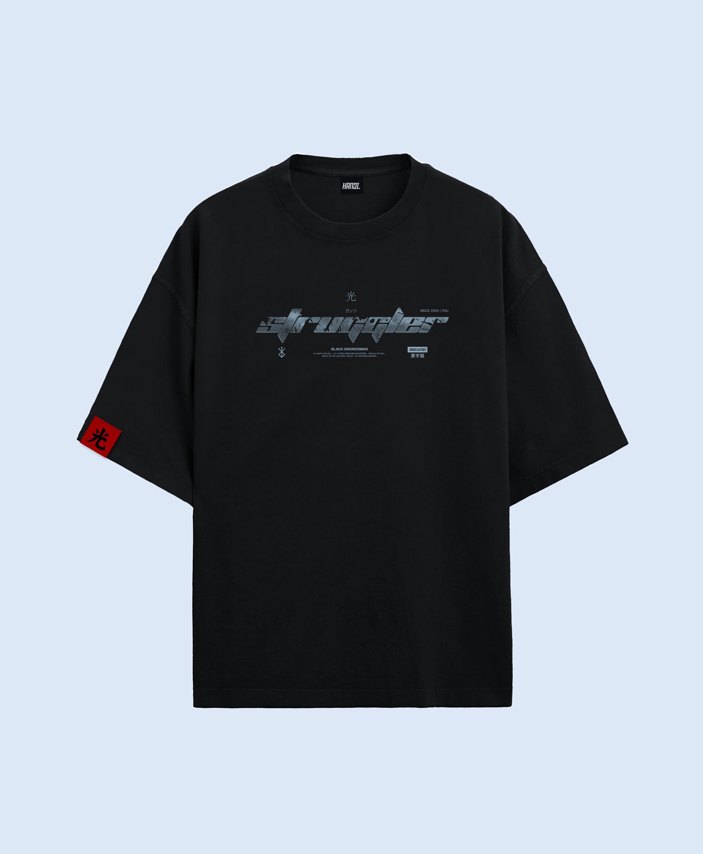 Polera Oversize Anime Berserk Guts