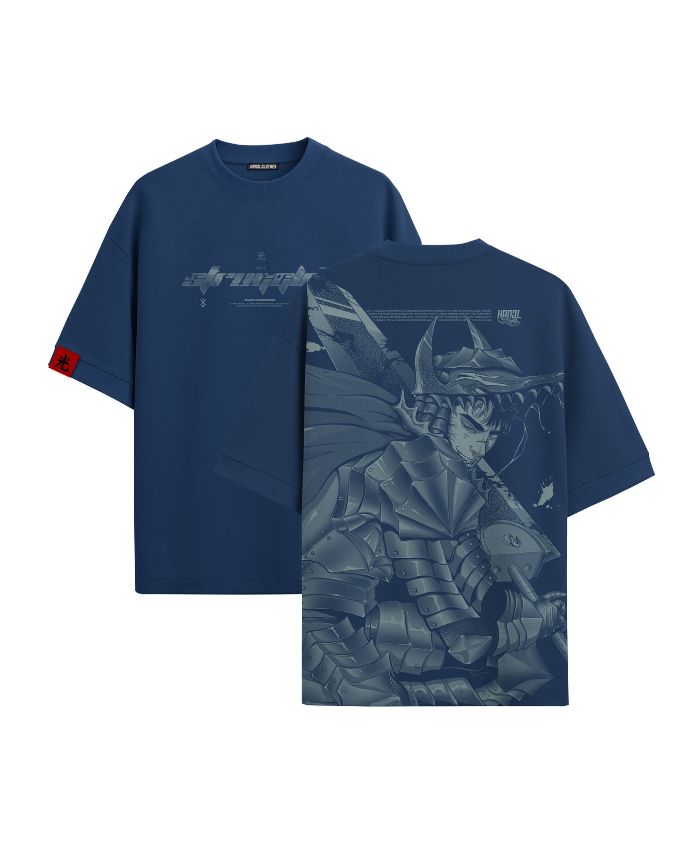 Polera Oversize Anime Berserk Guts