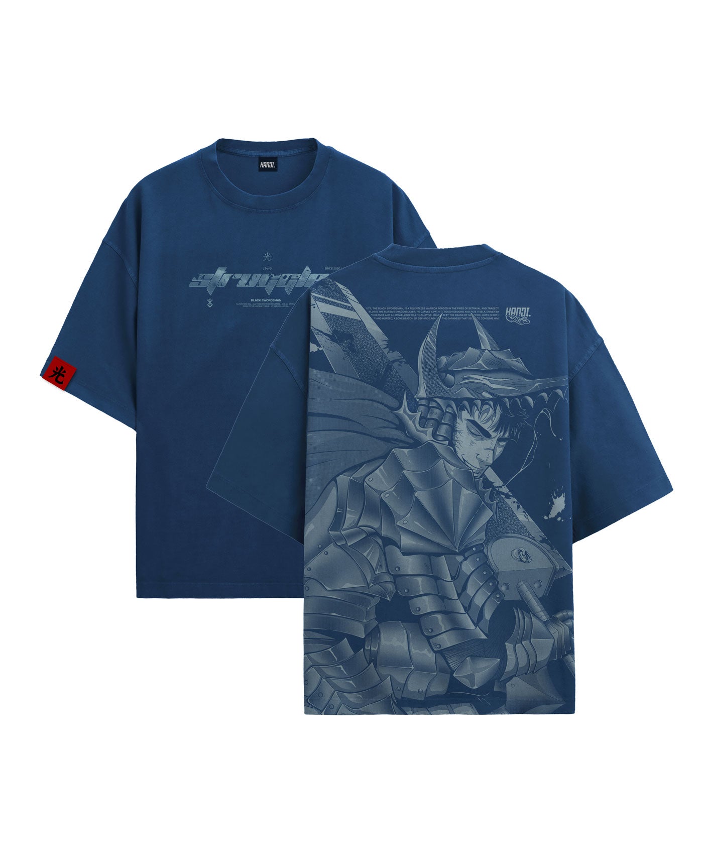 Polera Oversize Anime Berserk Guts