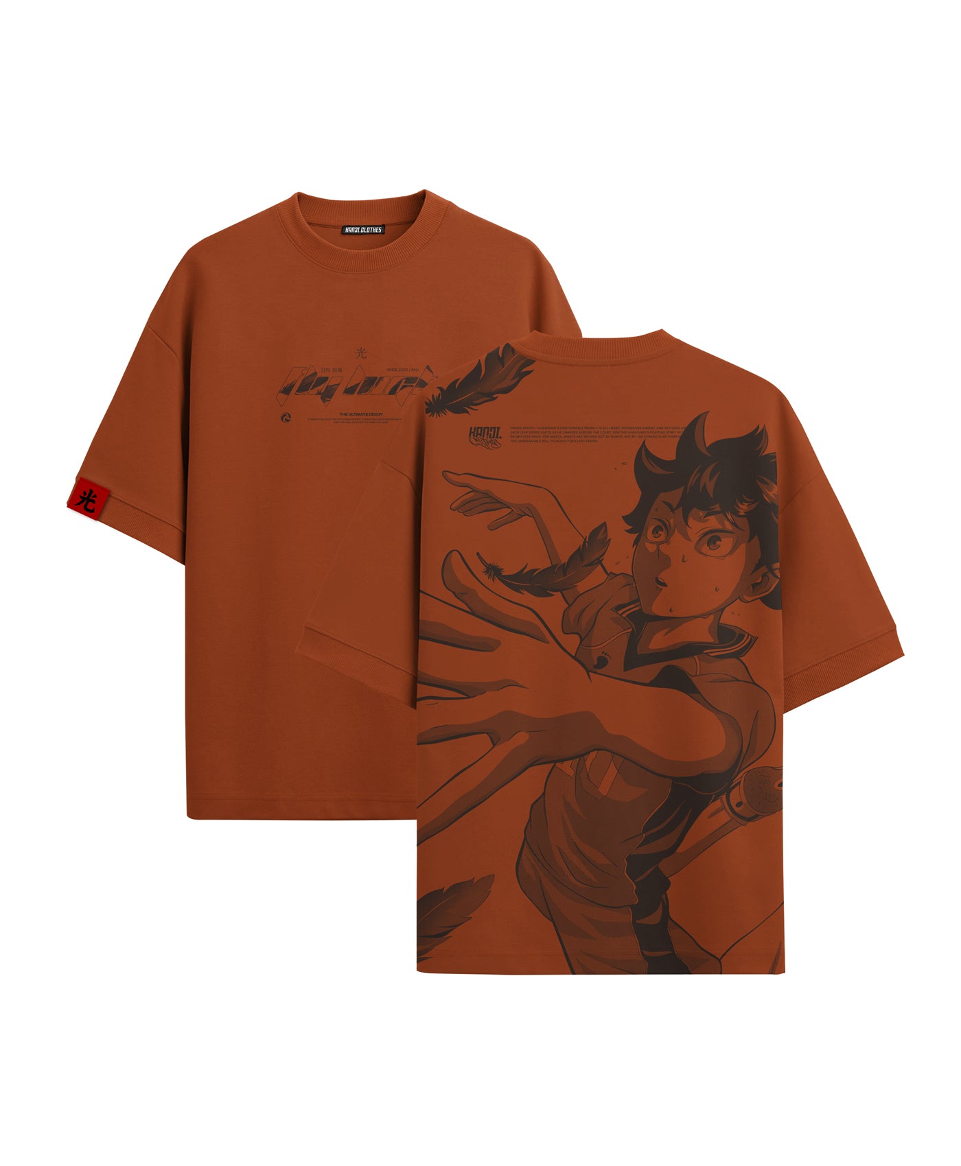 Polera Oversize Anime Haikyuu Hinata