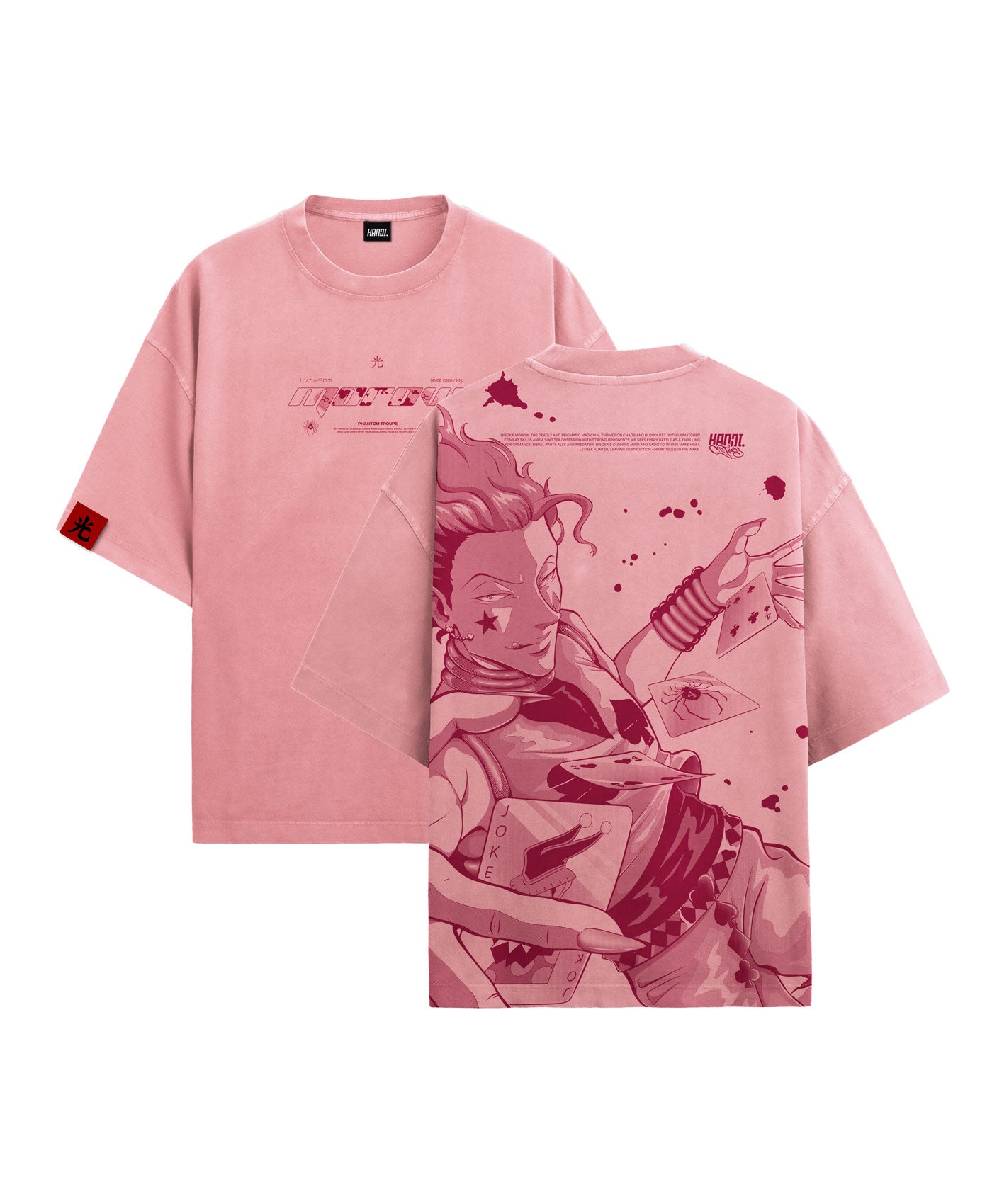 Polera Oversize Anime Hunter x Hunter Hisoka