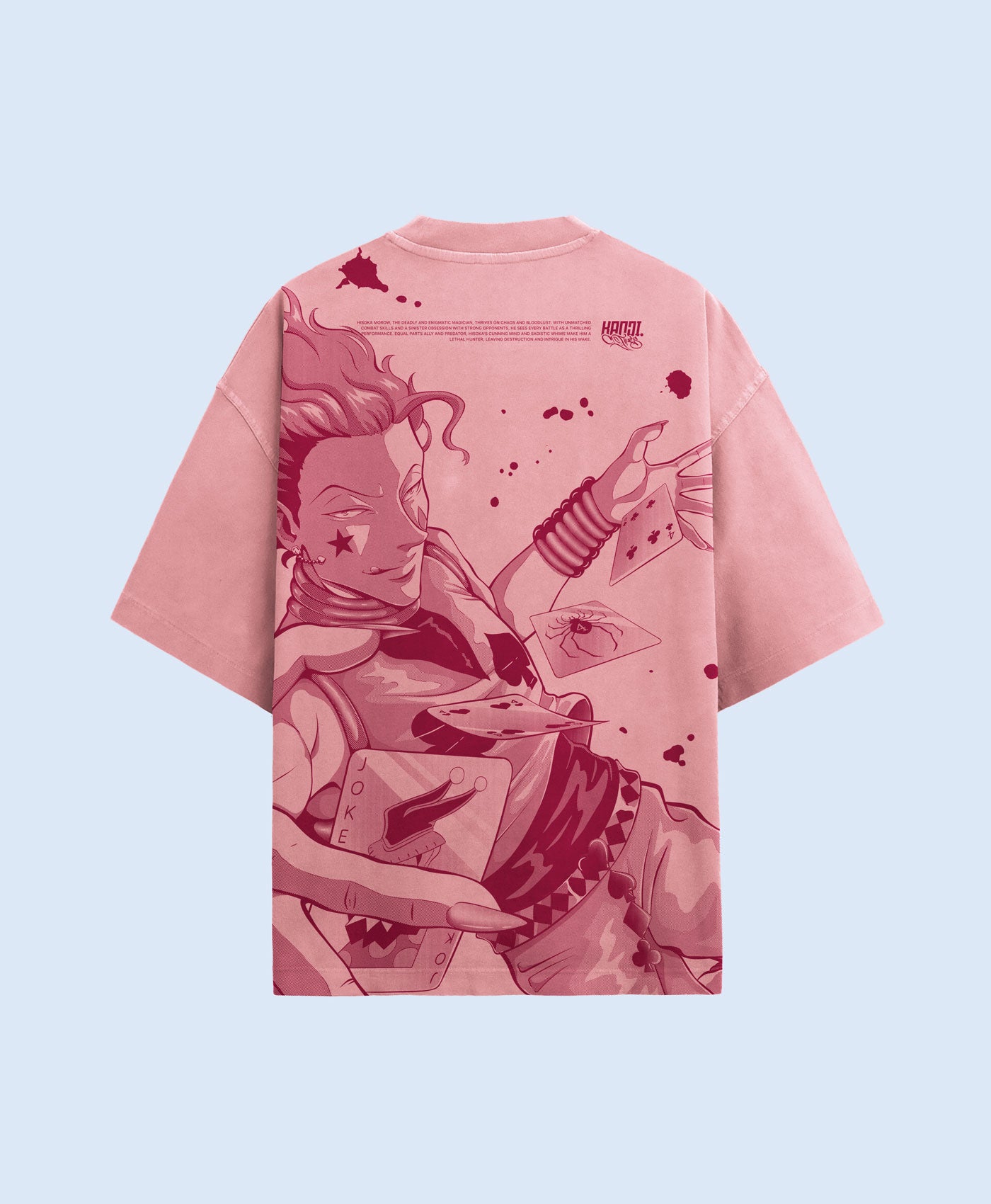 Polera Oversize Anime Hunter x Hunter Hisoka