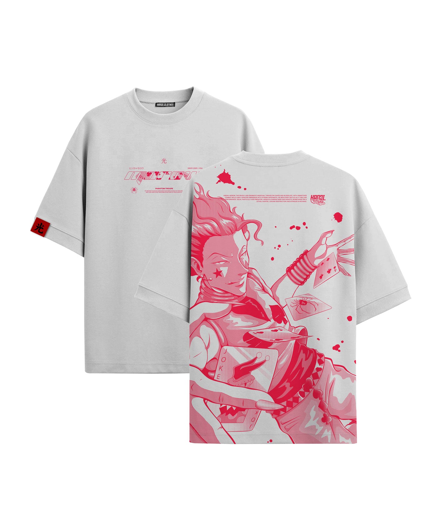 Polera Oversize Anime Hunter x Hunter Hisoka