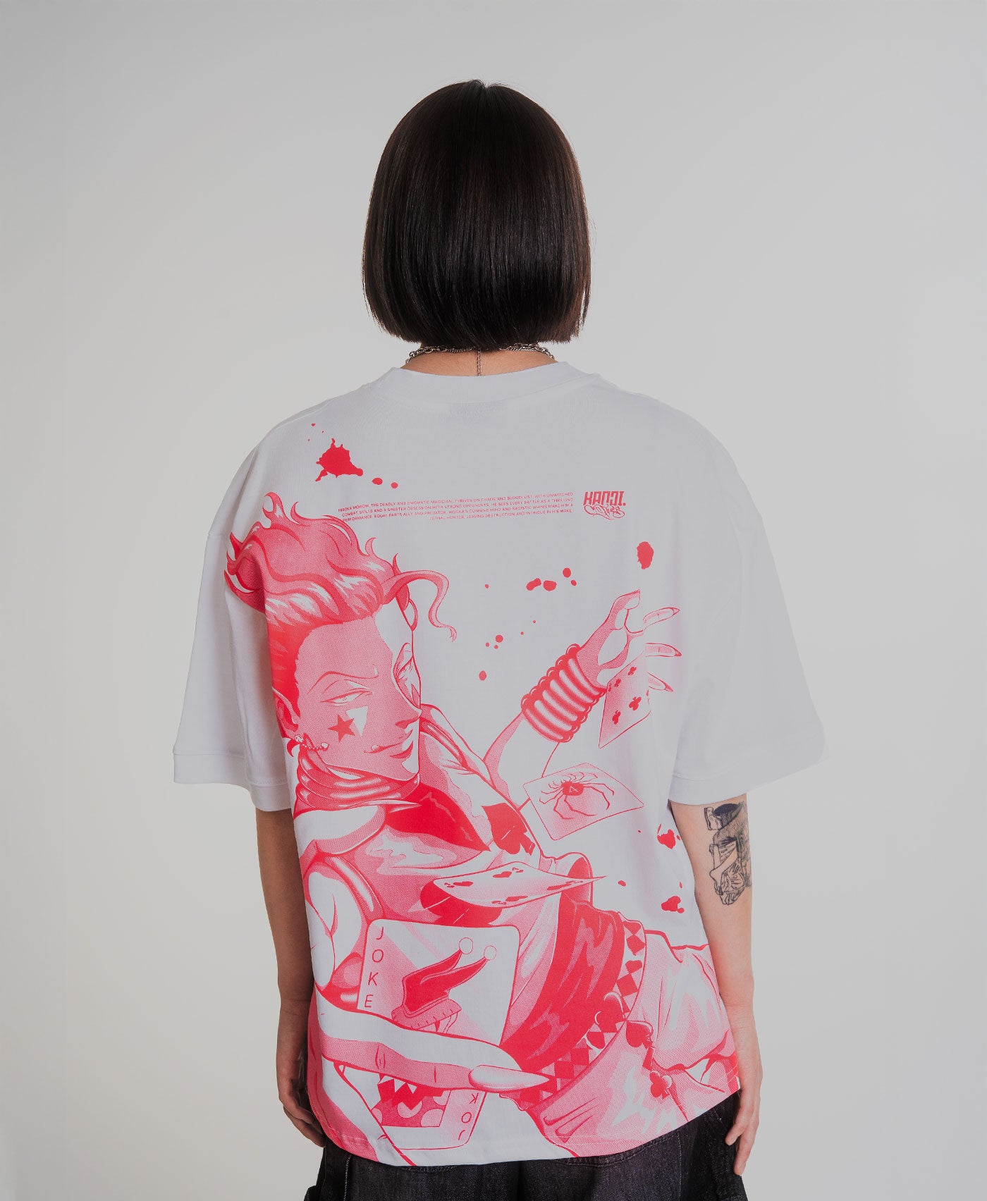 Polera Oversize Anime Hunter x Hunter Hisoka