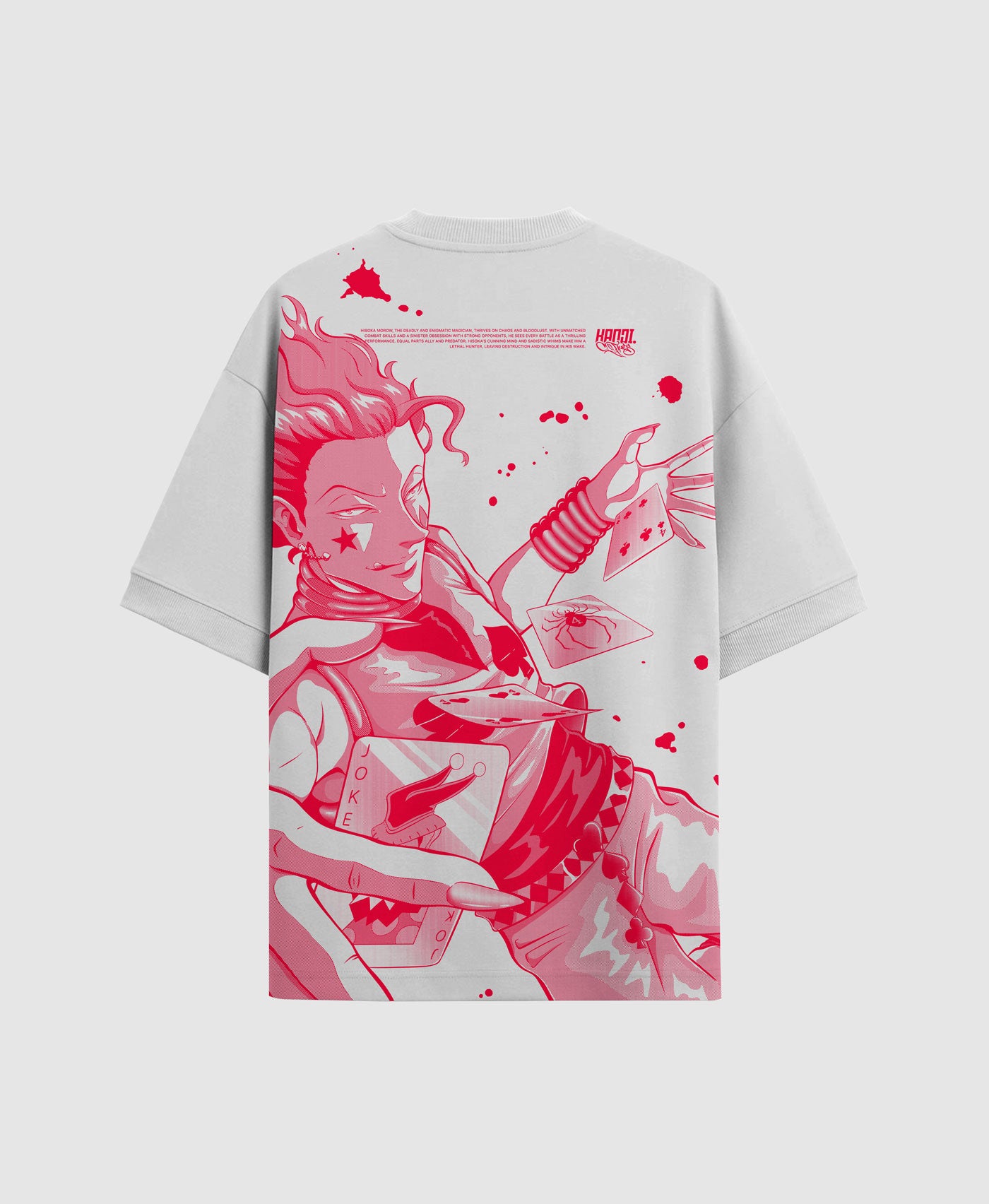 Polera Oversize Anime Hunter x Hunter Hisoka