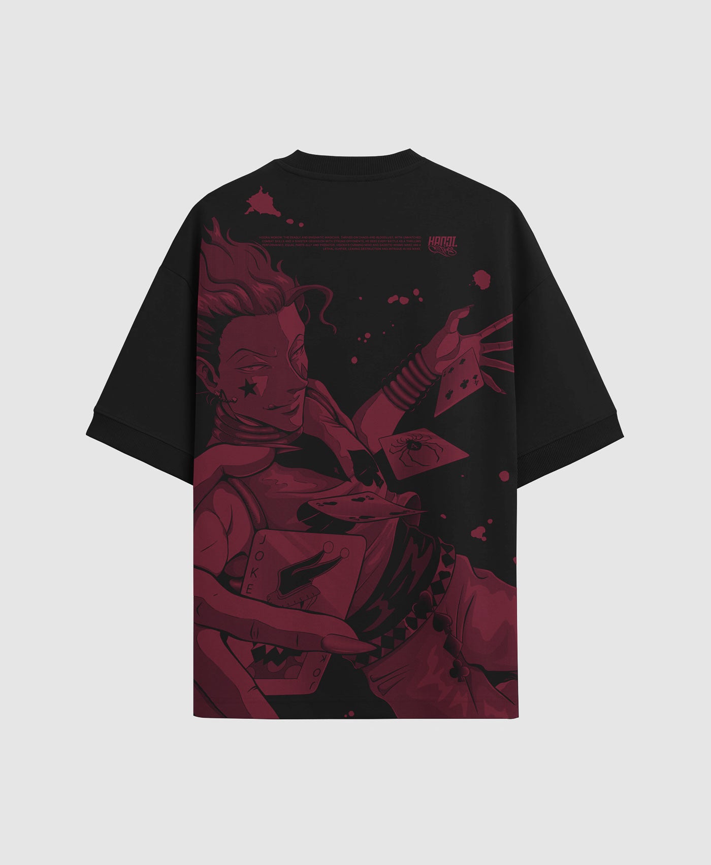 Polera Oversize Anime Hunter x Hunter Hisoka