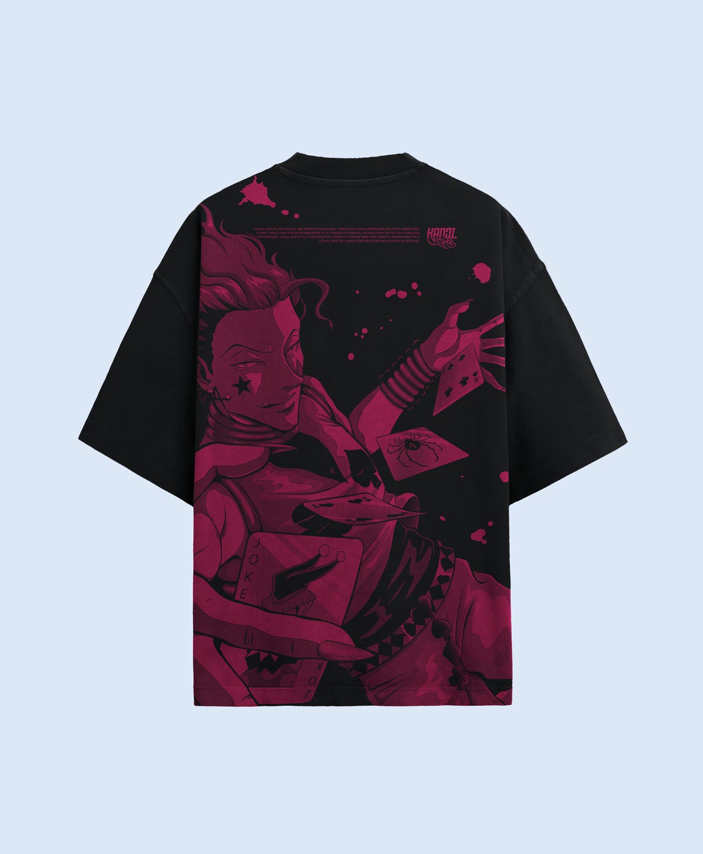 Polera Oversize Anime Hunter x Hunter Hisoka