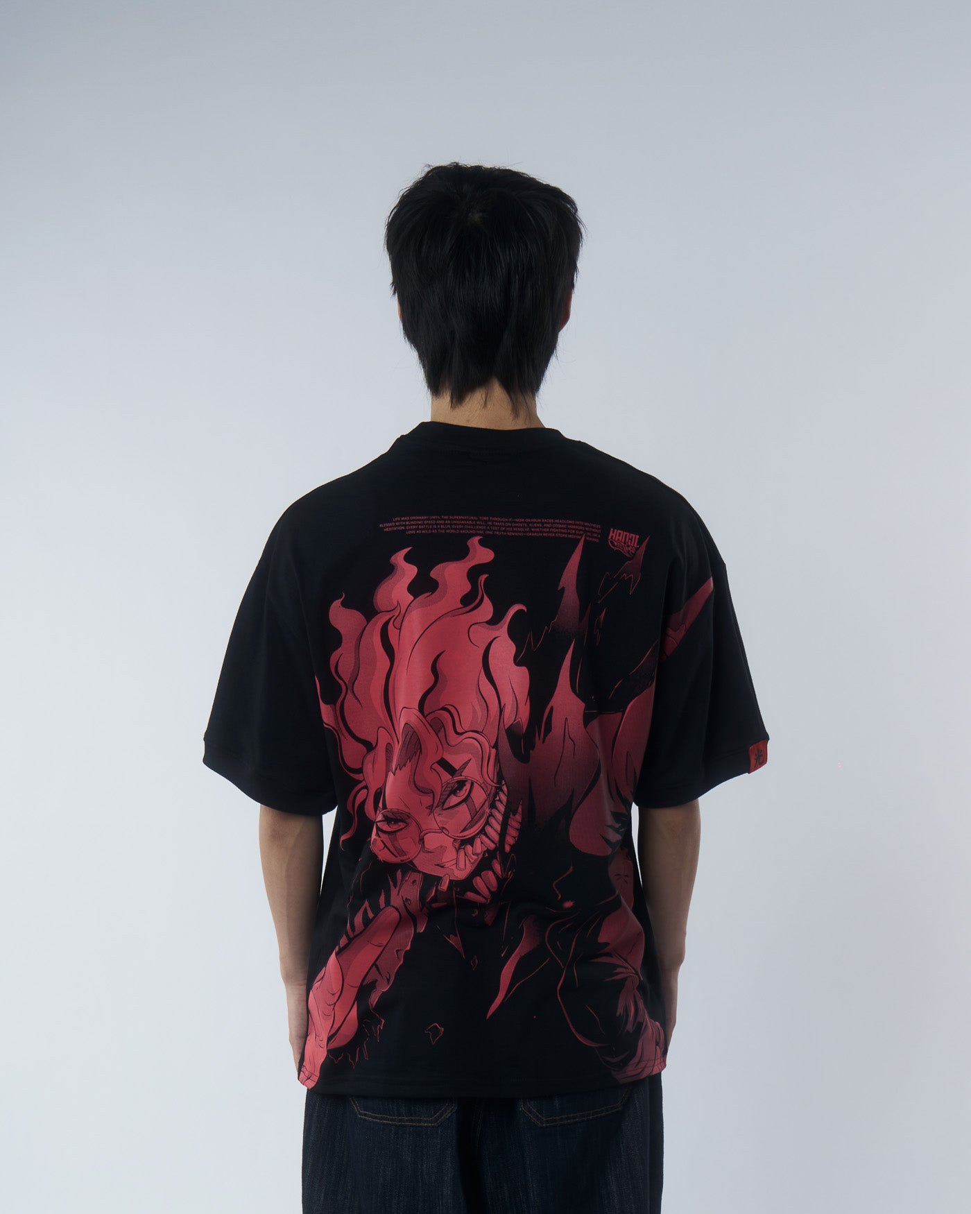 Polera Oversize Anime Dan Da Dan Okarun