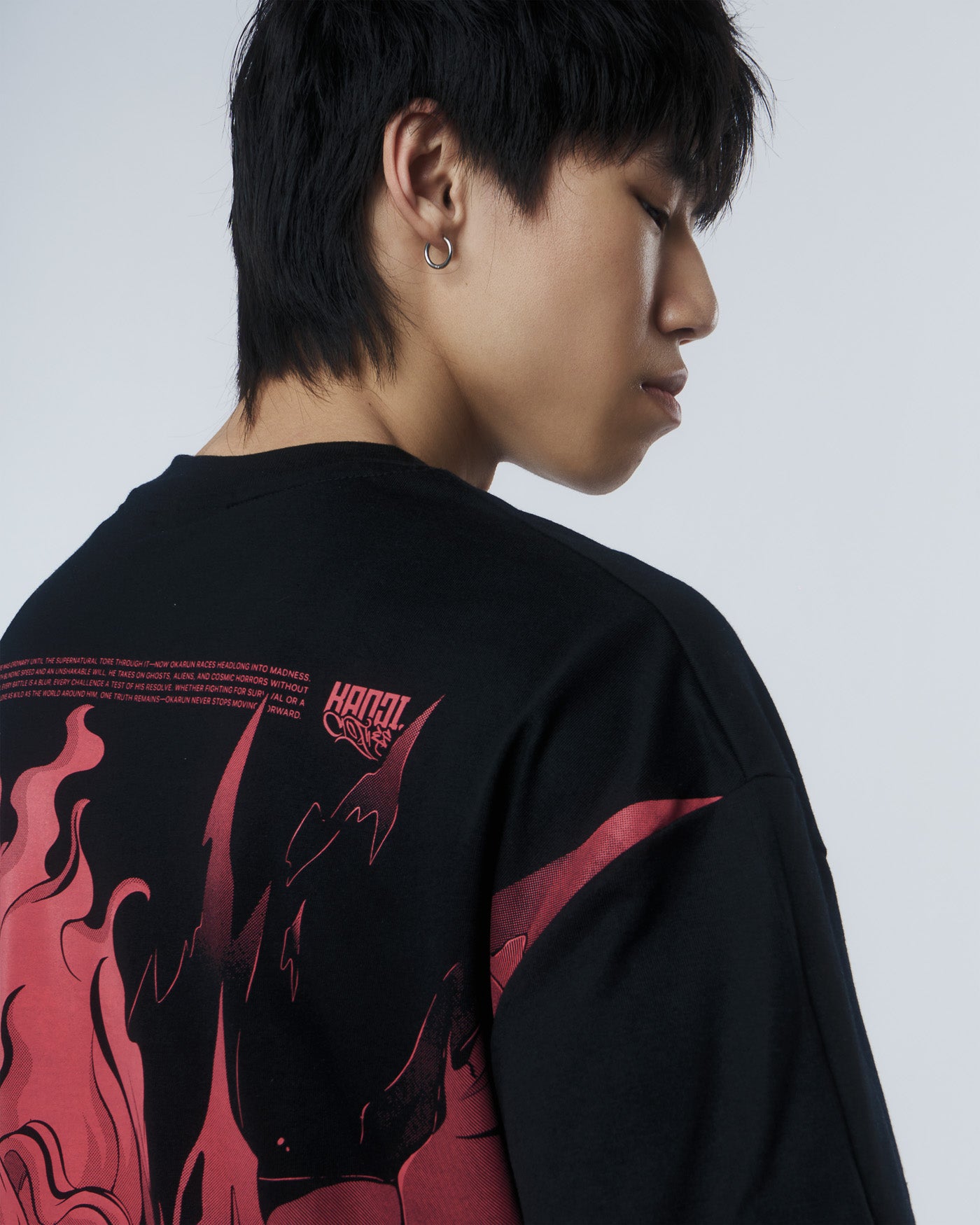 Polera Oversize Anime Dan Da Dan Okarun