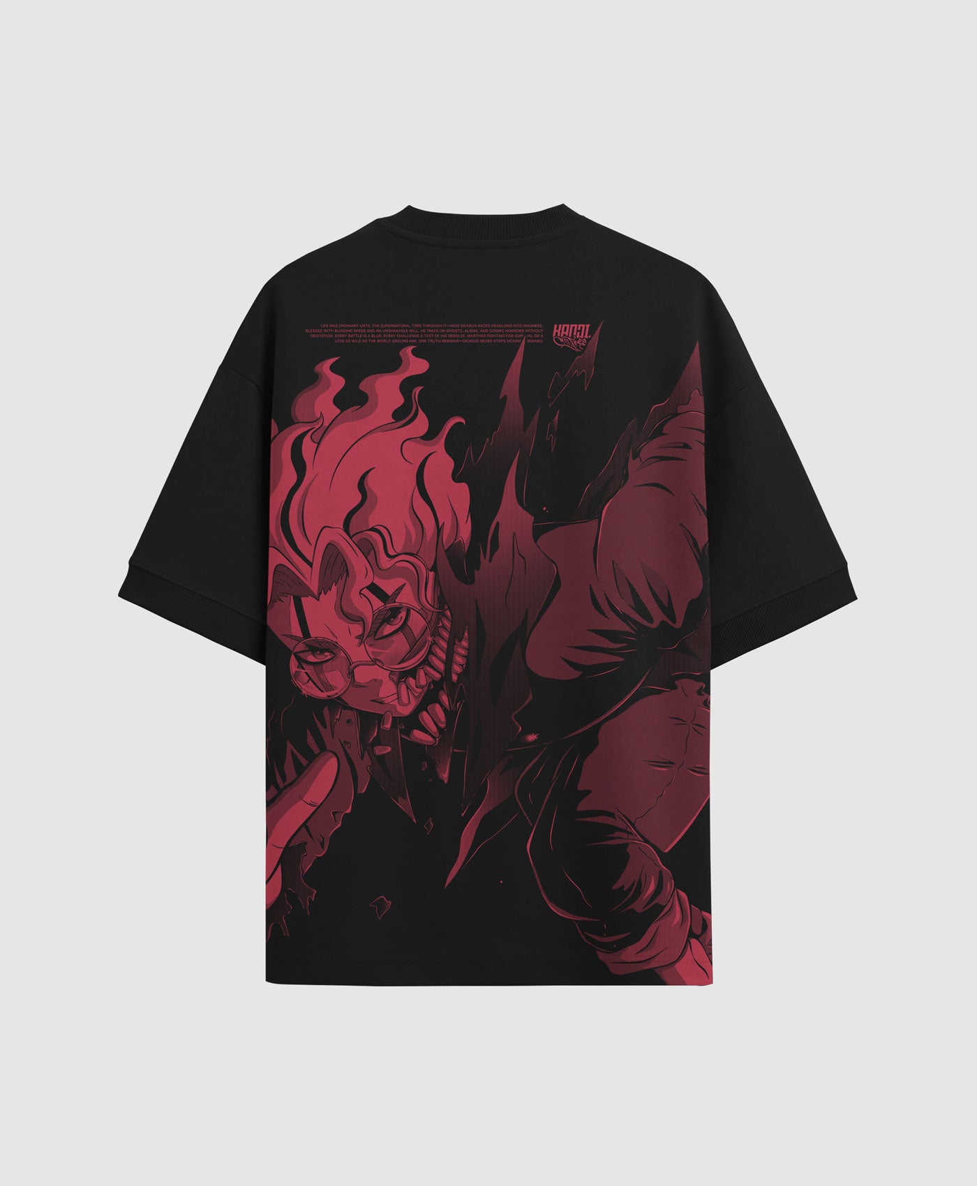Polera Oversize Anime Dan Da Dan Okarun