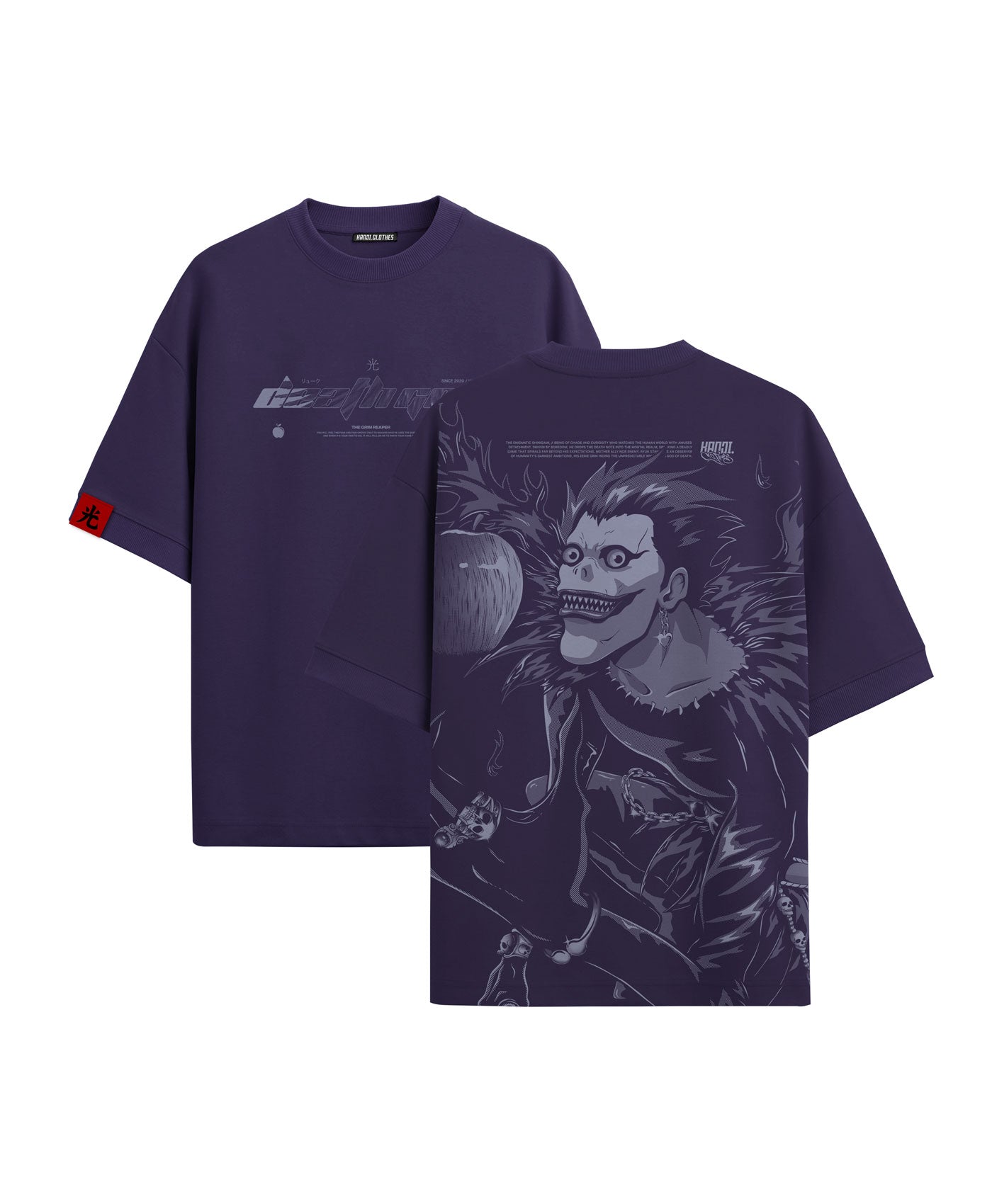 Polera Oversize Anime Death Note Ryuk