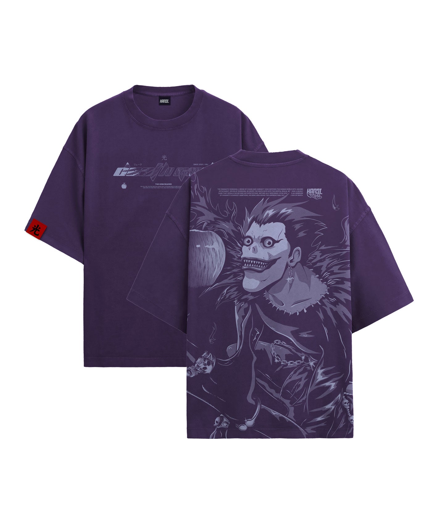 Polera Oversize Anime Death Note Ryuk #color_purple-death
